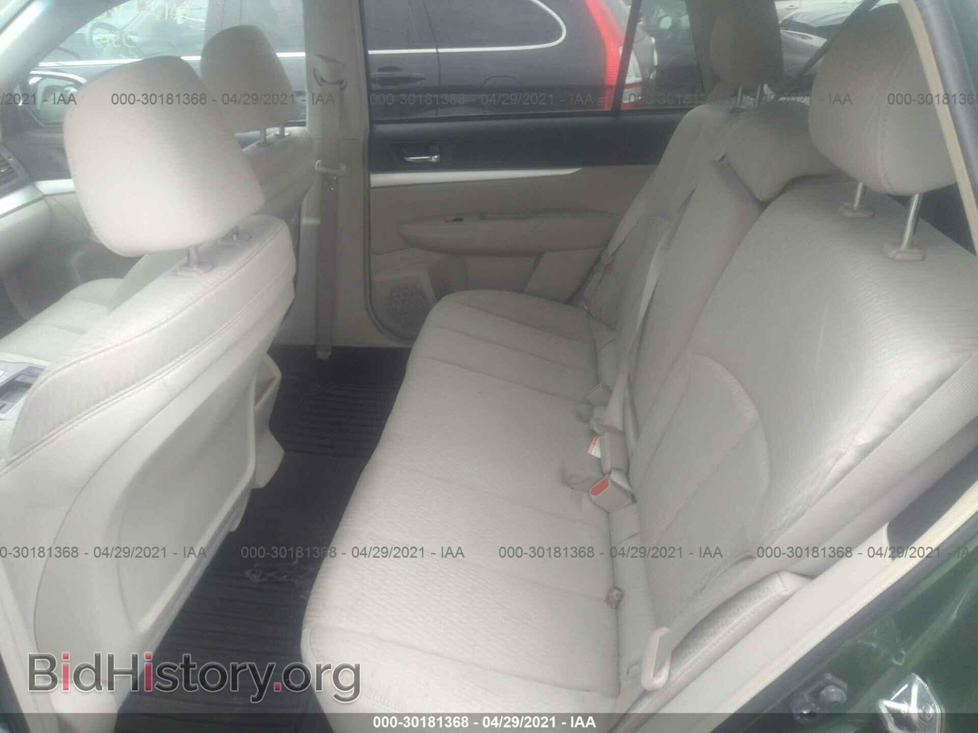 2012 SUBARU OUTBACK - VIN: 4S4BRBCCXC3294117 - Фото 8