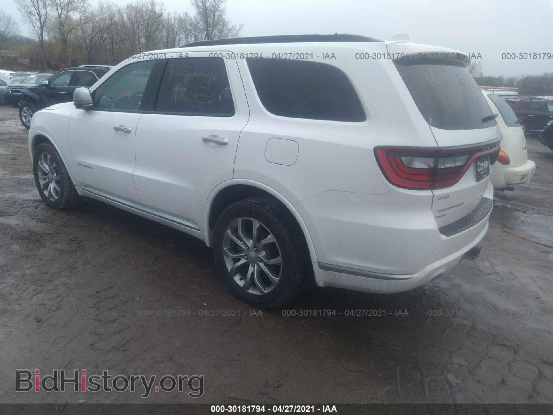 2017 DODGE DURANGO - VIN: 1C4RDJEG1HC931110 - Фото 3