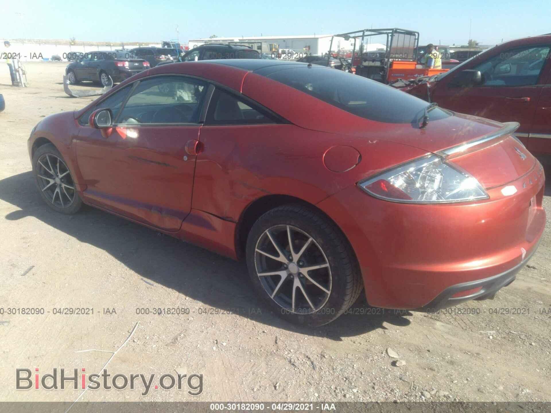 2012 MITSUBISHI ECLIPSE - VIN: 4A31K5DF6CE005248 - Фото 3