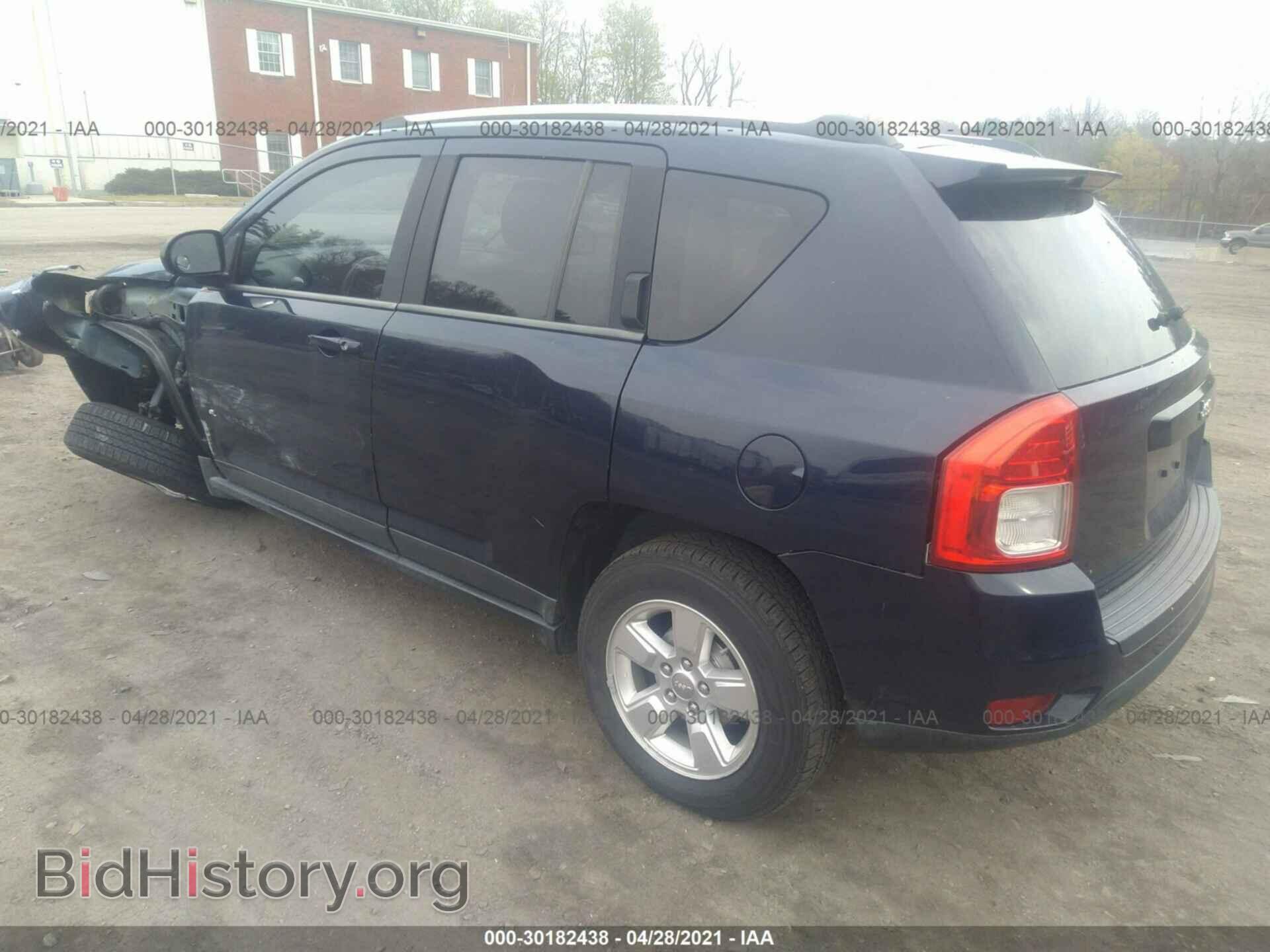 2013 JEEP COMPASS - VIN: 1C4NJCBA1DD245706 - Фото 3