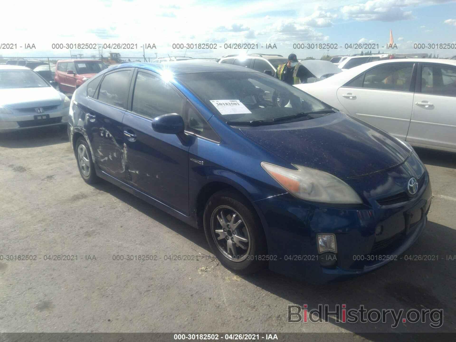 Photo JTDKN3DU7B0250475 - TOYOTA PRIUS 2011