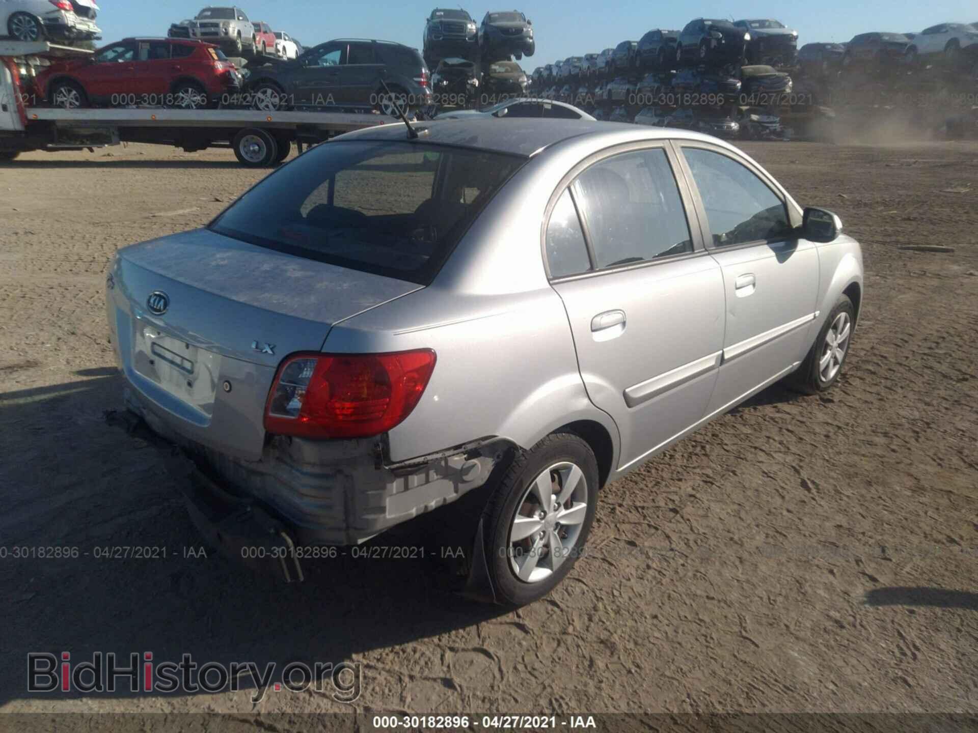 2011 KIA RIO - VIN: KNADH4A36B6869855 - Фото 4