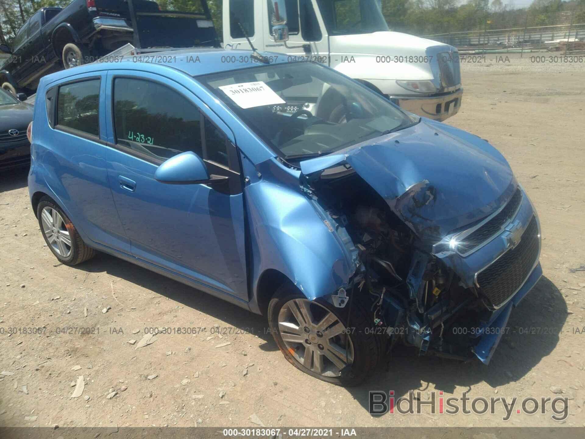 Photo KL8CB6S92EC568139 - CHEVROLET SPARK 2014