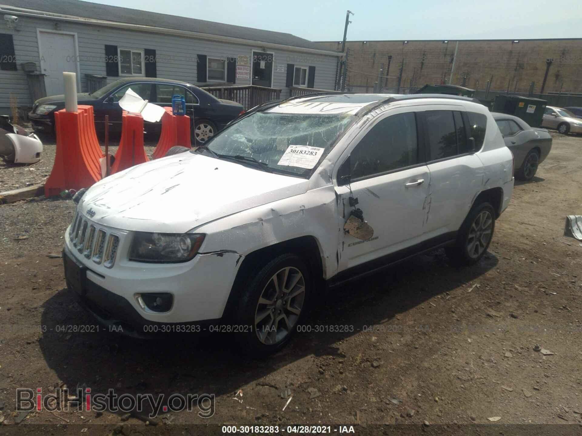 2014 JEEP COMPASS - VIN: 1C4NJDCB3ED529014 - Фото 2