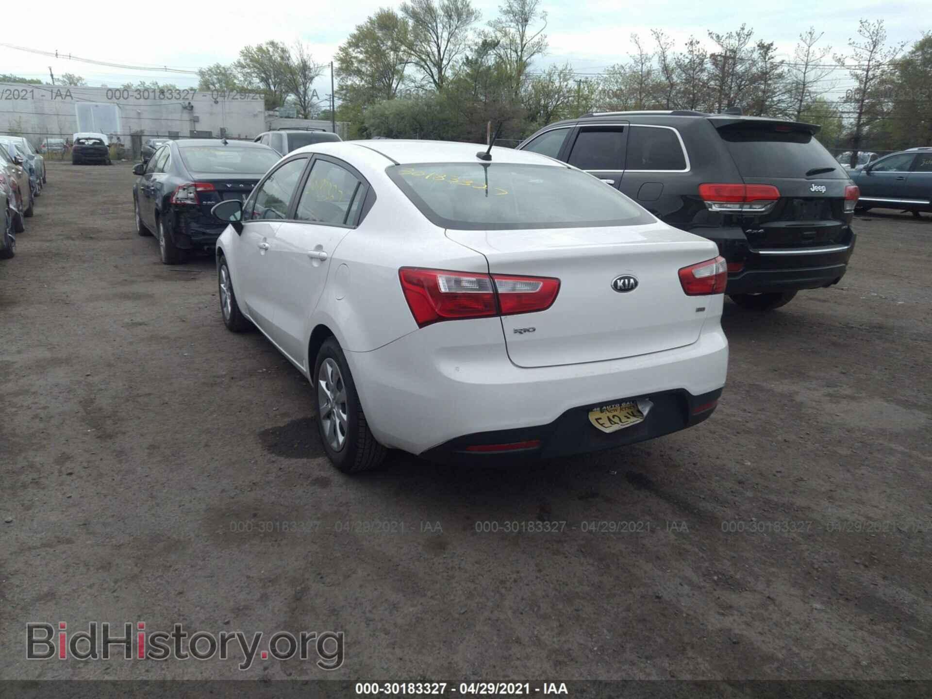 2014 KIA RIO - VIN: KNADM4A36E6389055 - Фото 3