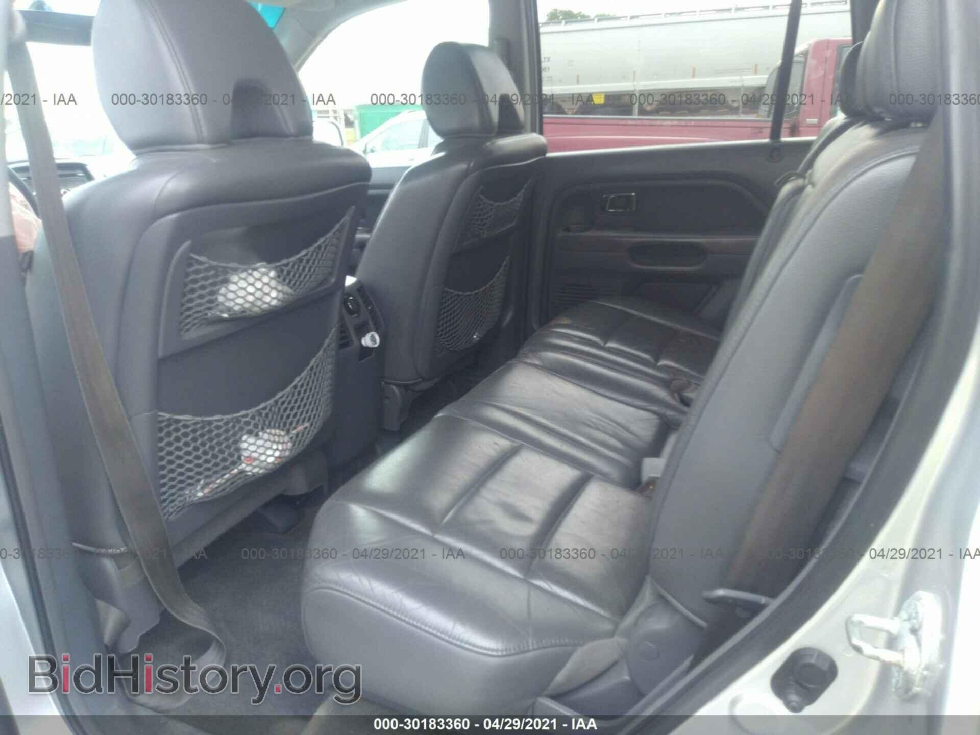 2006 HONDA PILOT - VIN: 5FNYF28596B043310 - Фото 8