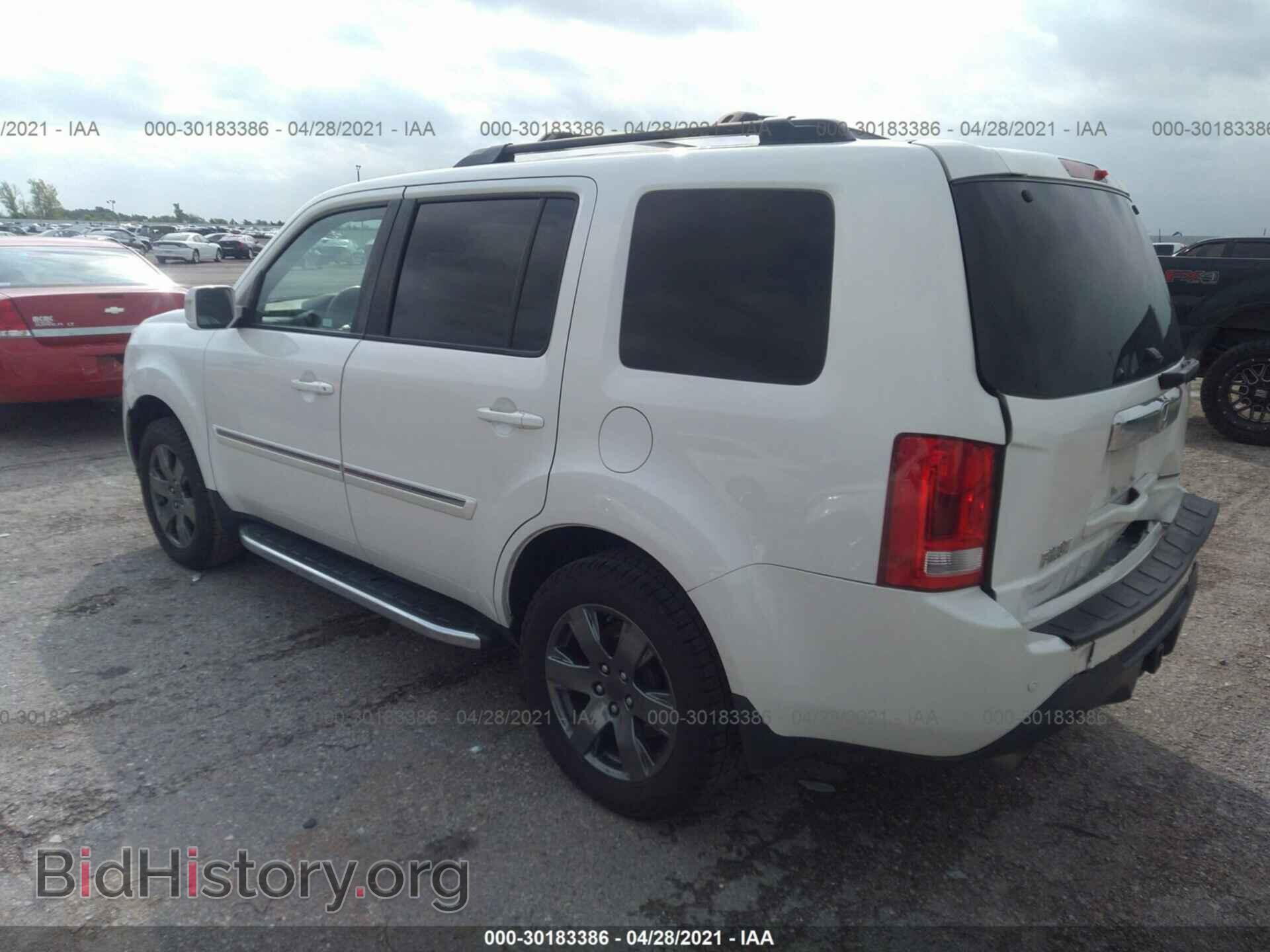 2013 HONDA PILOT - VIN: 5FNYF3H91DB031724 - Фото 3