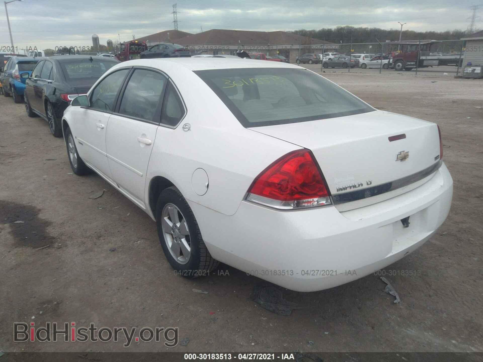 2007 CHEVROLET IMPALA - VIN: 2G1WT58K479141621 - Фото 3