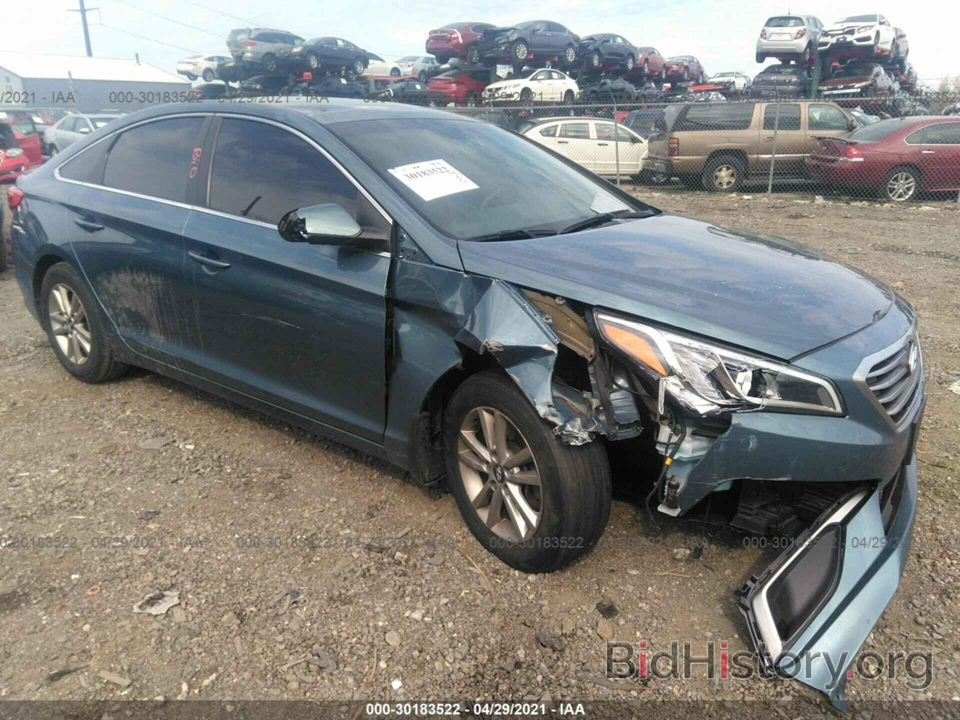 Photo 5NPE24AF1HH587527 - HYUNDAI SONATA 2017