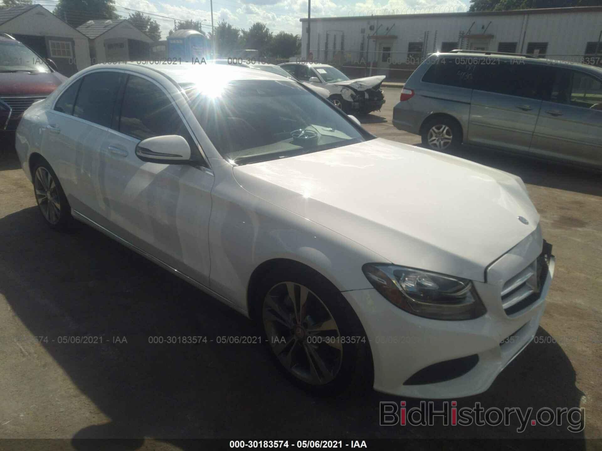 Photo 55SWF4JB7GU149838 - MERCEDES-BENZ C-CLASS 2016