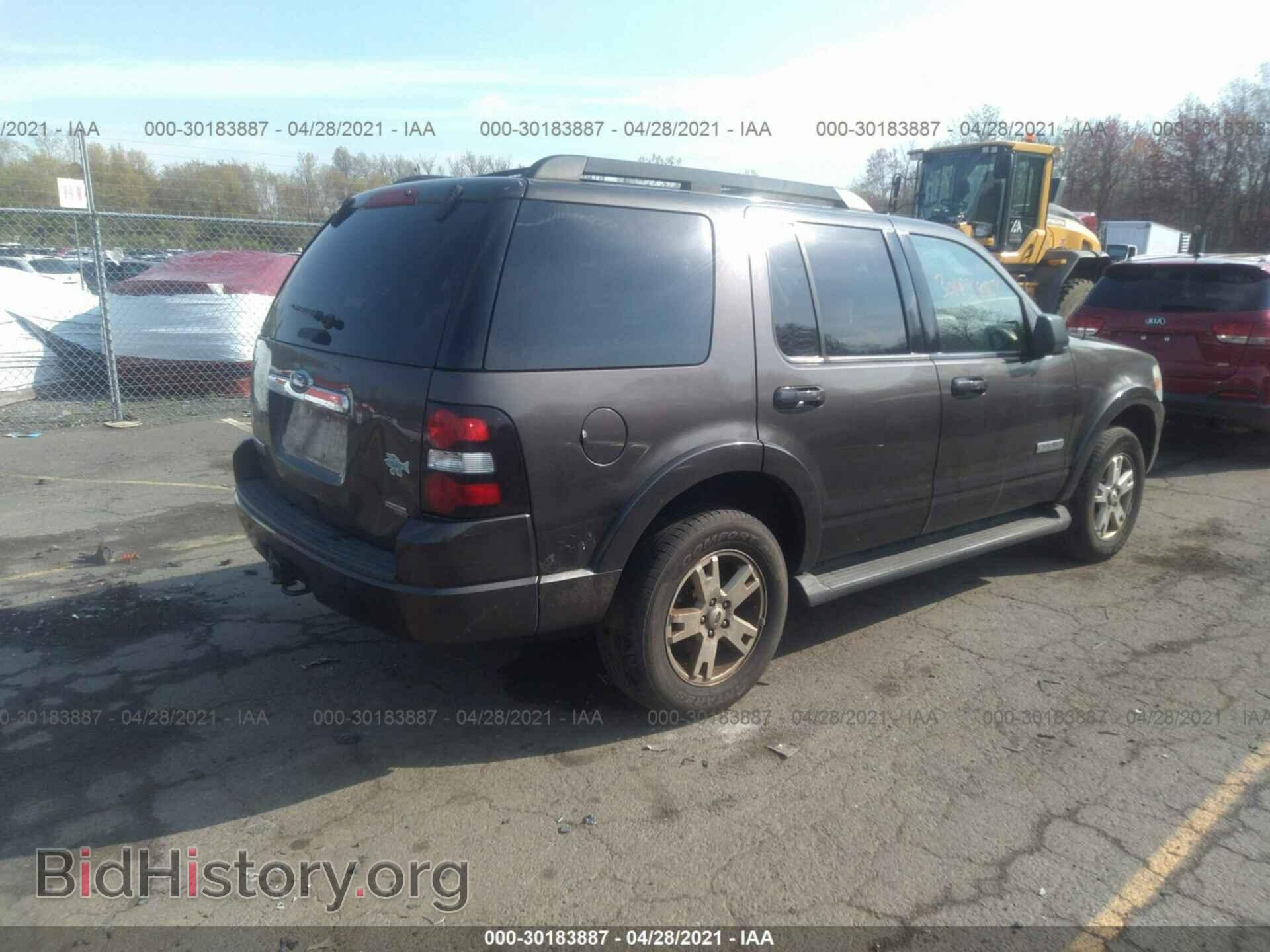 2007 FORD EXPLORER - VIN: 1FMEU63E87UA83292 - Фото 4