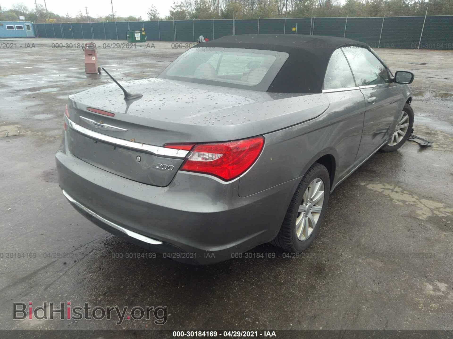 2012 CHRYSLER 200 - VIN: 1C3BCBEB0CN134217 - Фото 4