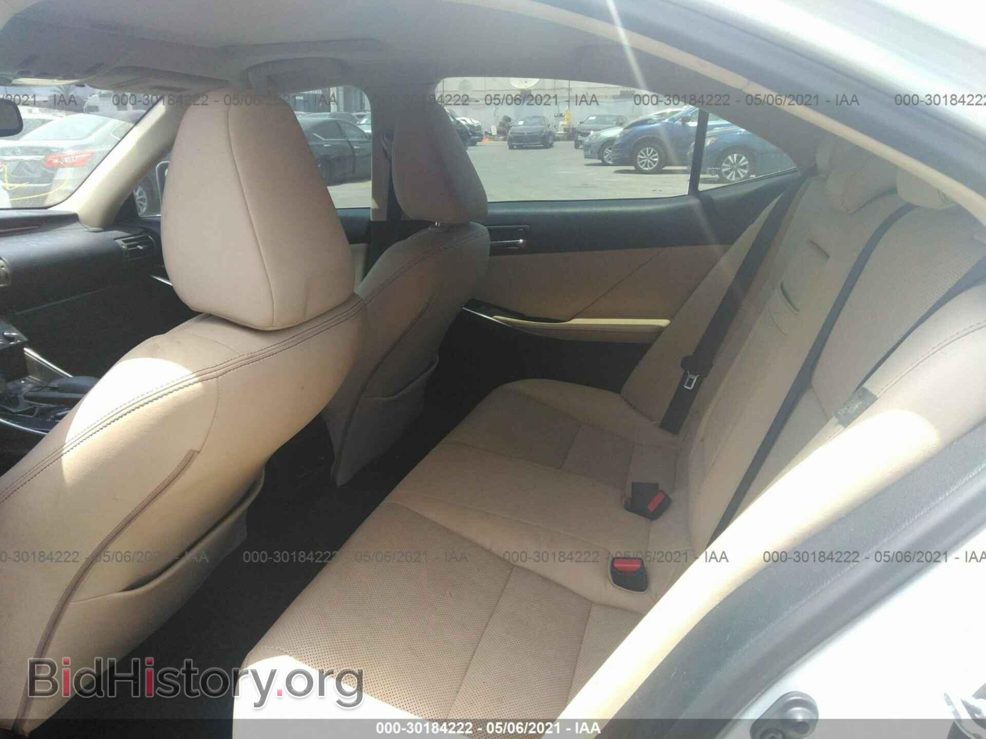 2014 LEXUS IS 250 - VIN: JTHCF1D26E5012787 - Фото 8