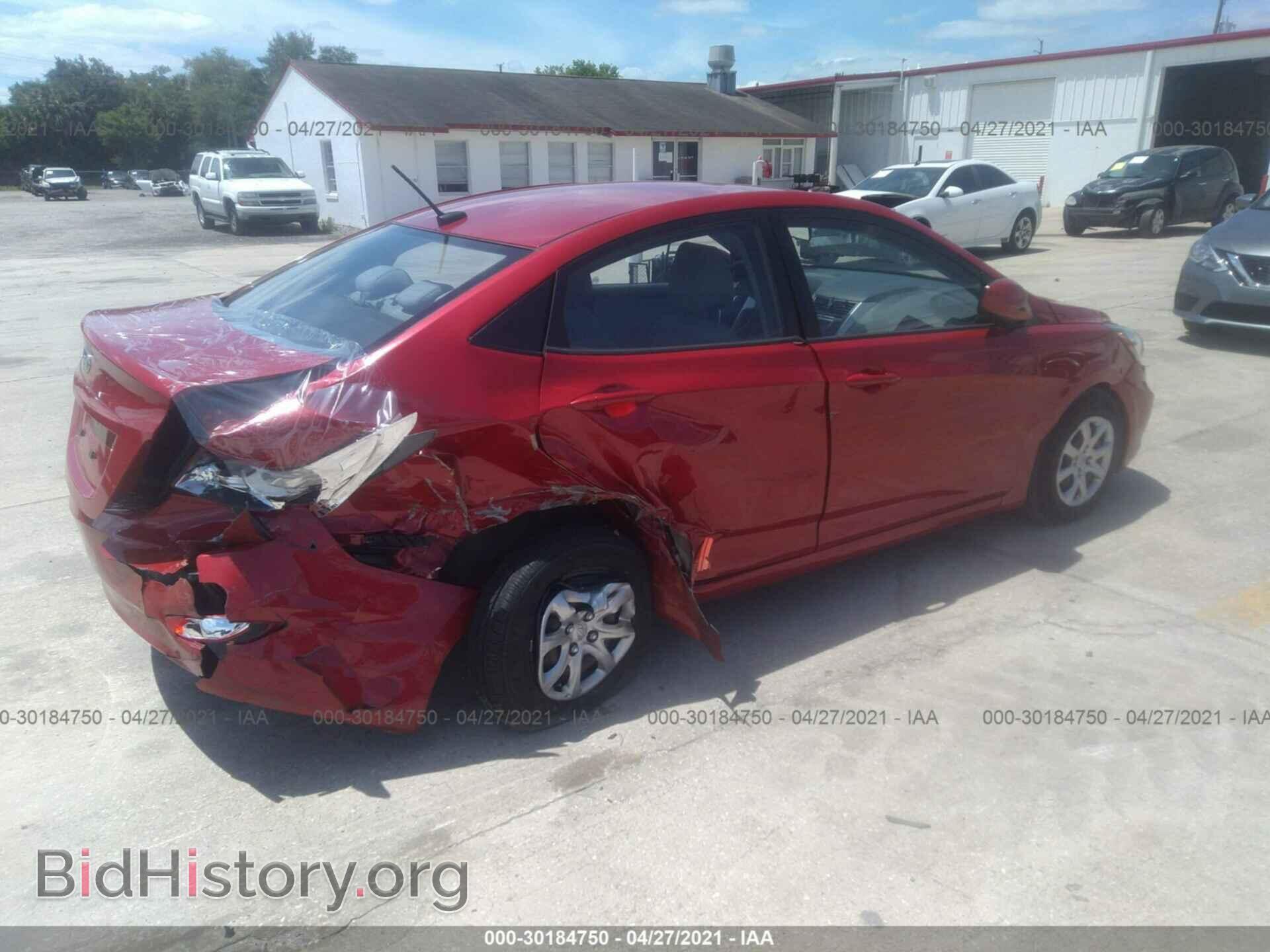 2014 HYUNDAI ACCENT - VIN: KMHCT4AE8EU759691 - Фото 4