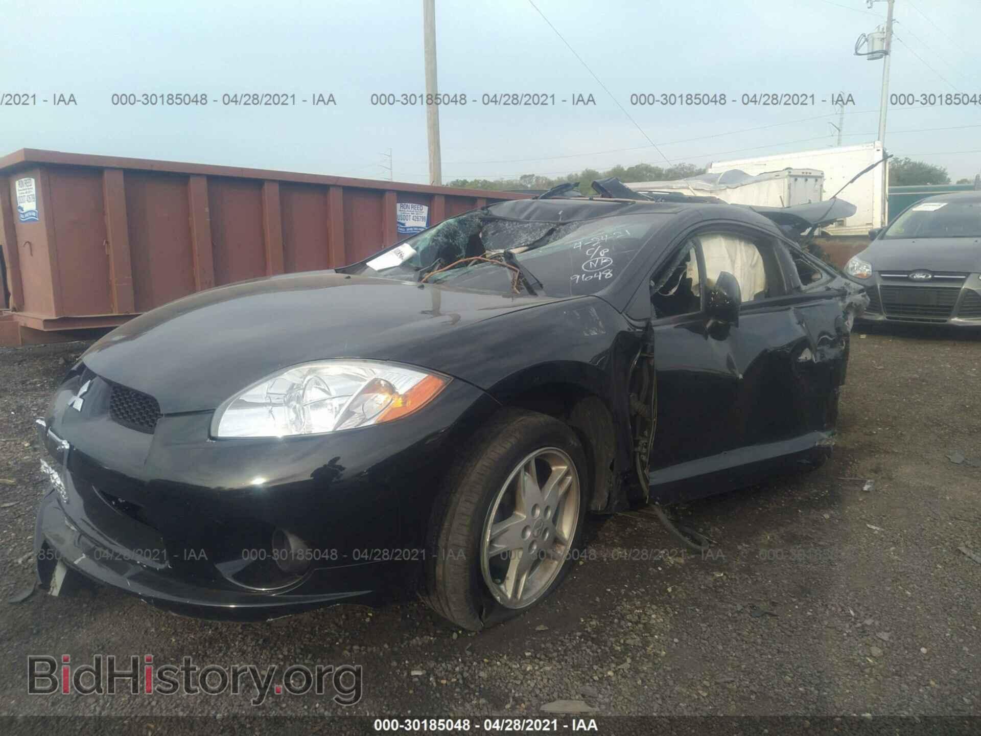 2008 MITSUBISHI ECLIPSE - VIN: 4A3AK64F58E035225 - Фото 2