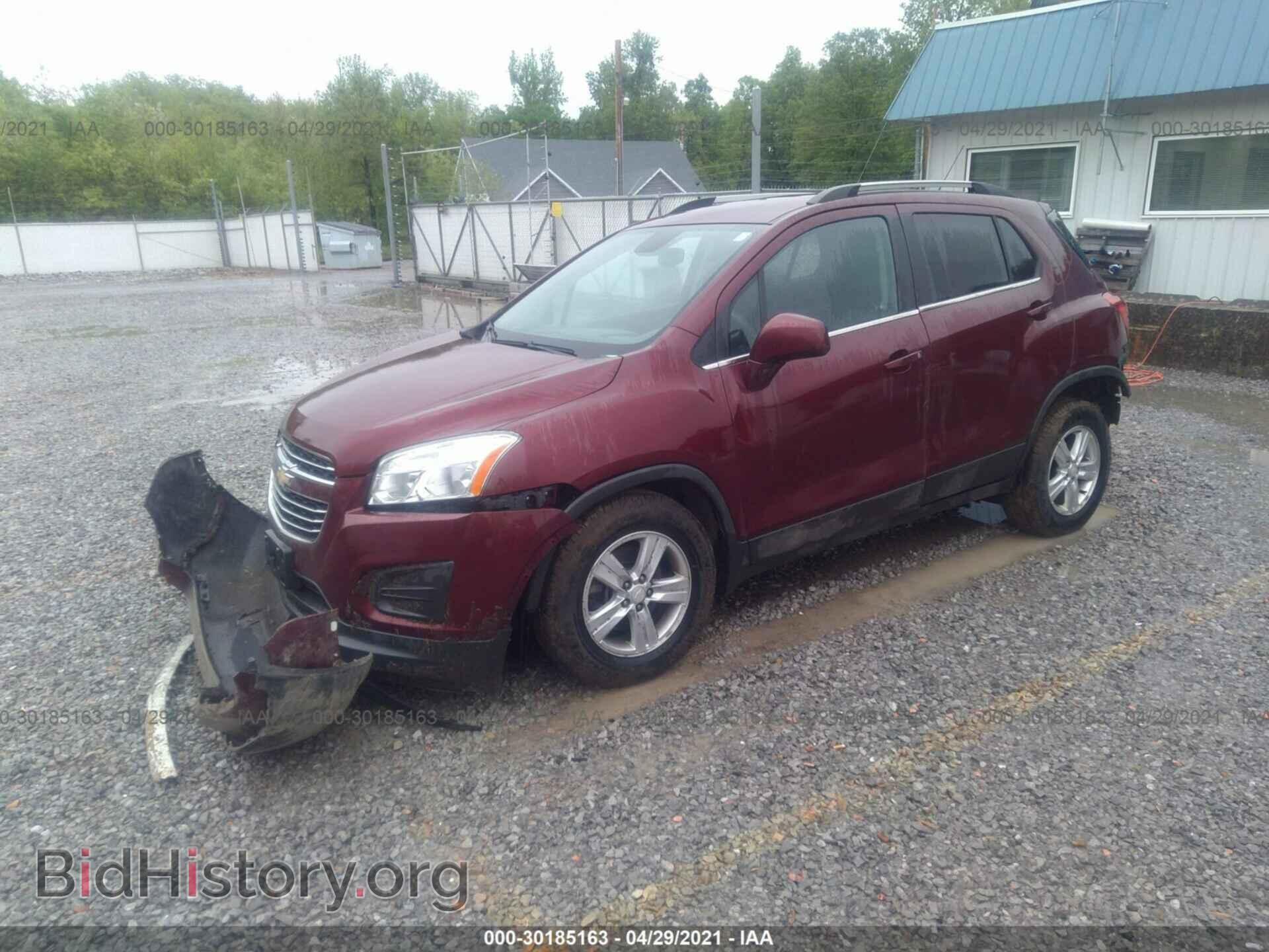 2016 CHEVROLET TRAX - VIN: 3GNCJLSB4GL185782 - Фото 2