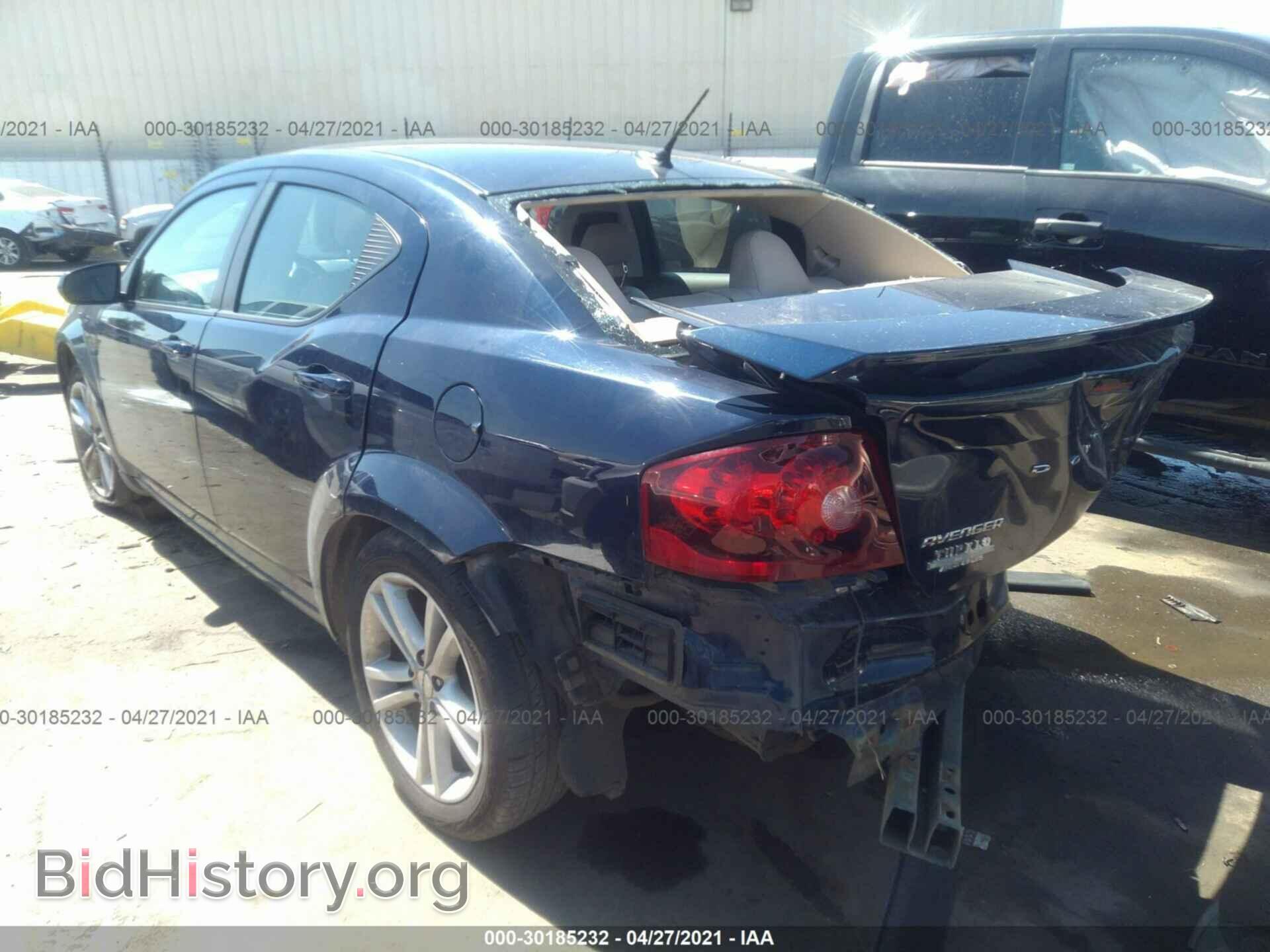 2013 DODGE AVENGER - VIN: 1C3CDZCB9DN657539 - Фото 3