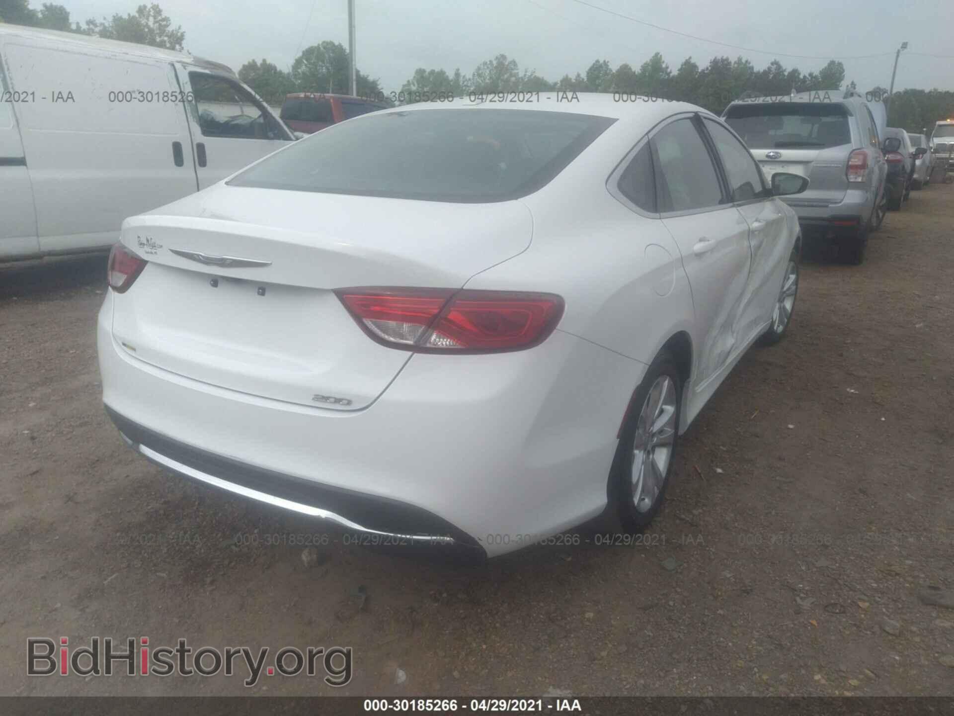 2015 CHRYSLER 200 - VIN: 1C3CCCAB2FN701502 - Фото 4