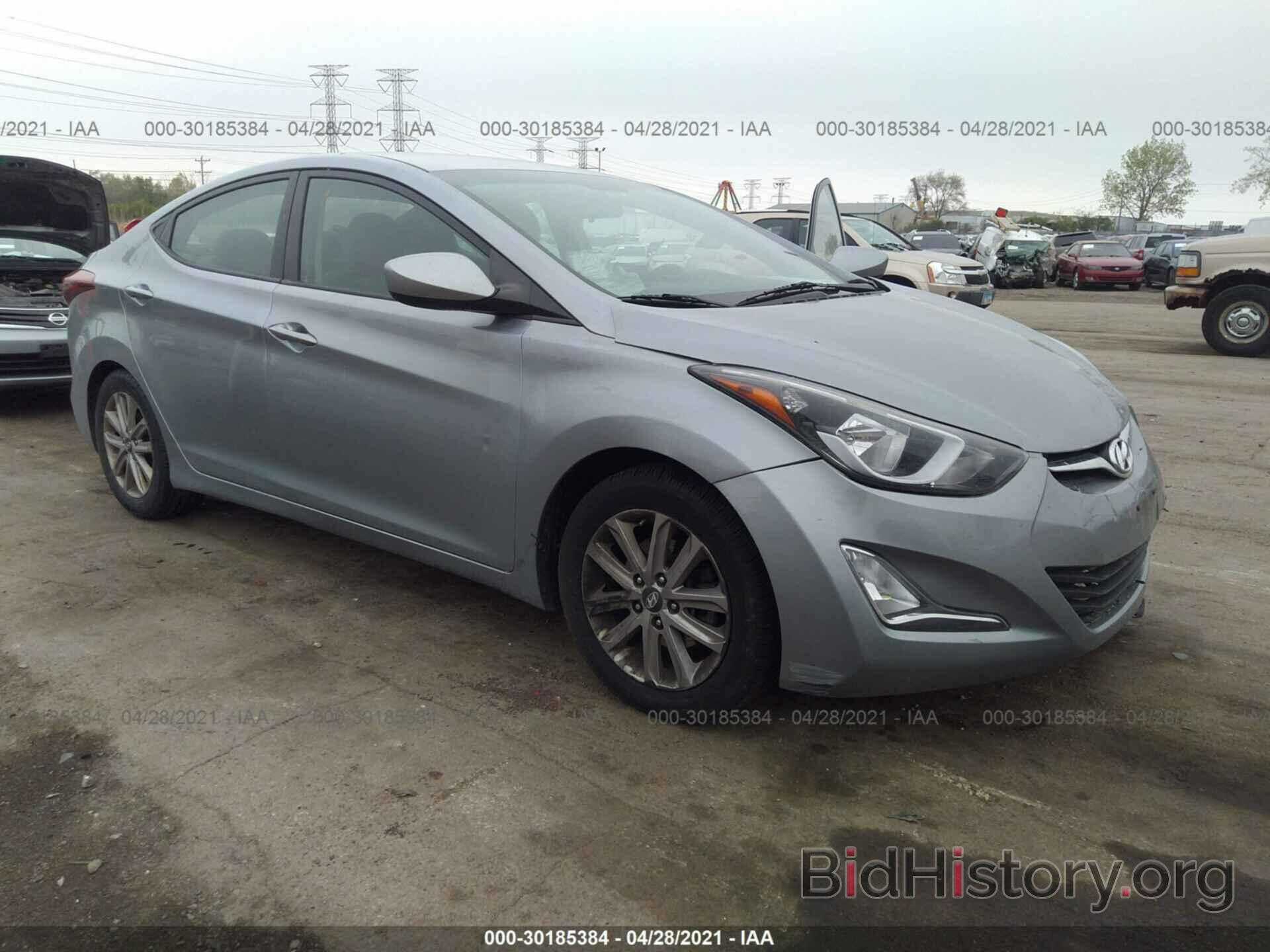 Photo 5NPDH4AE8FH551641 - HYUNDAI ELANTRA 2015