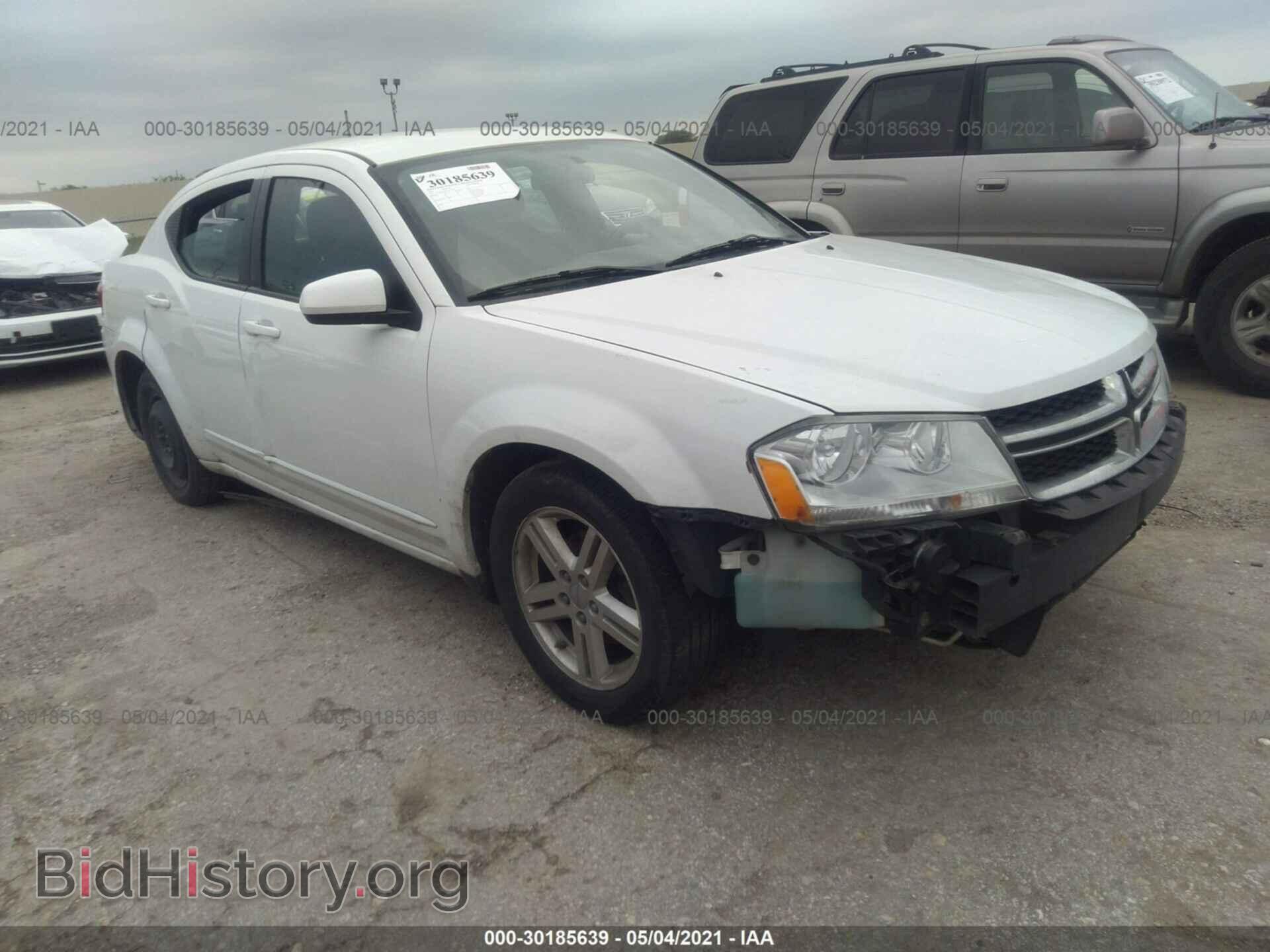 Фотография 1C3CDZCB4CN157609 - DODGE AVENGER 2012