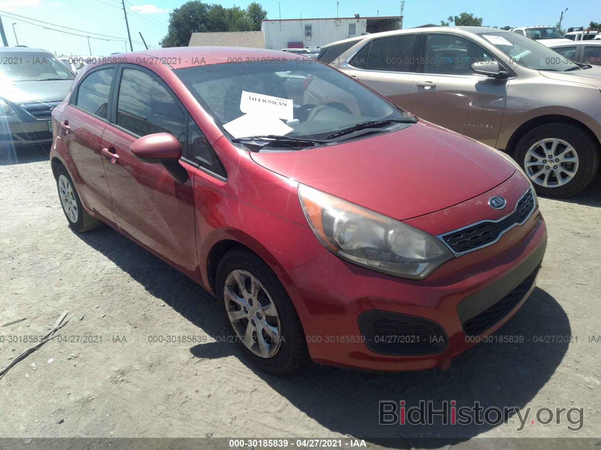 Photo KNADN5A3XC6068474 - KIA RIO 2012