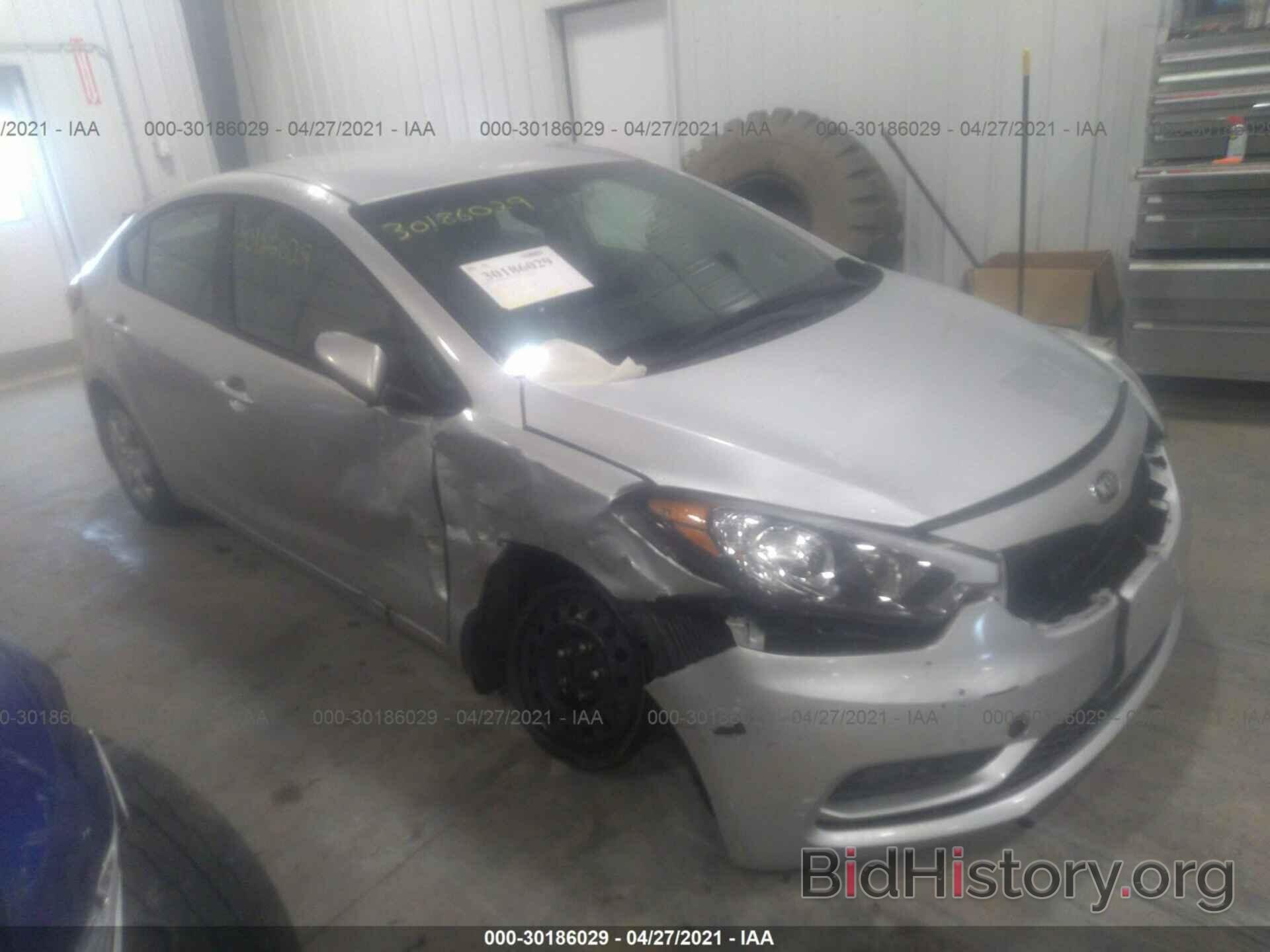 Photo KNAFX4A62F5270307 - KIA FORTE 2015