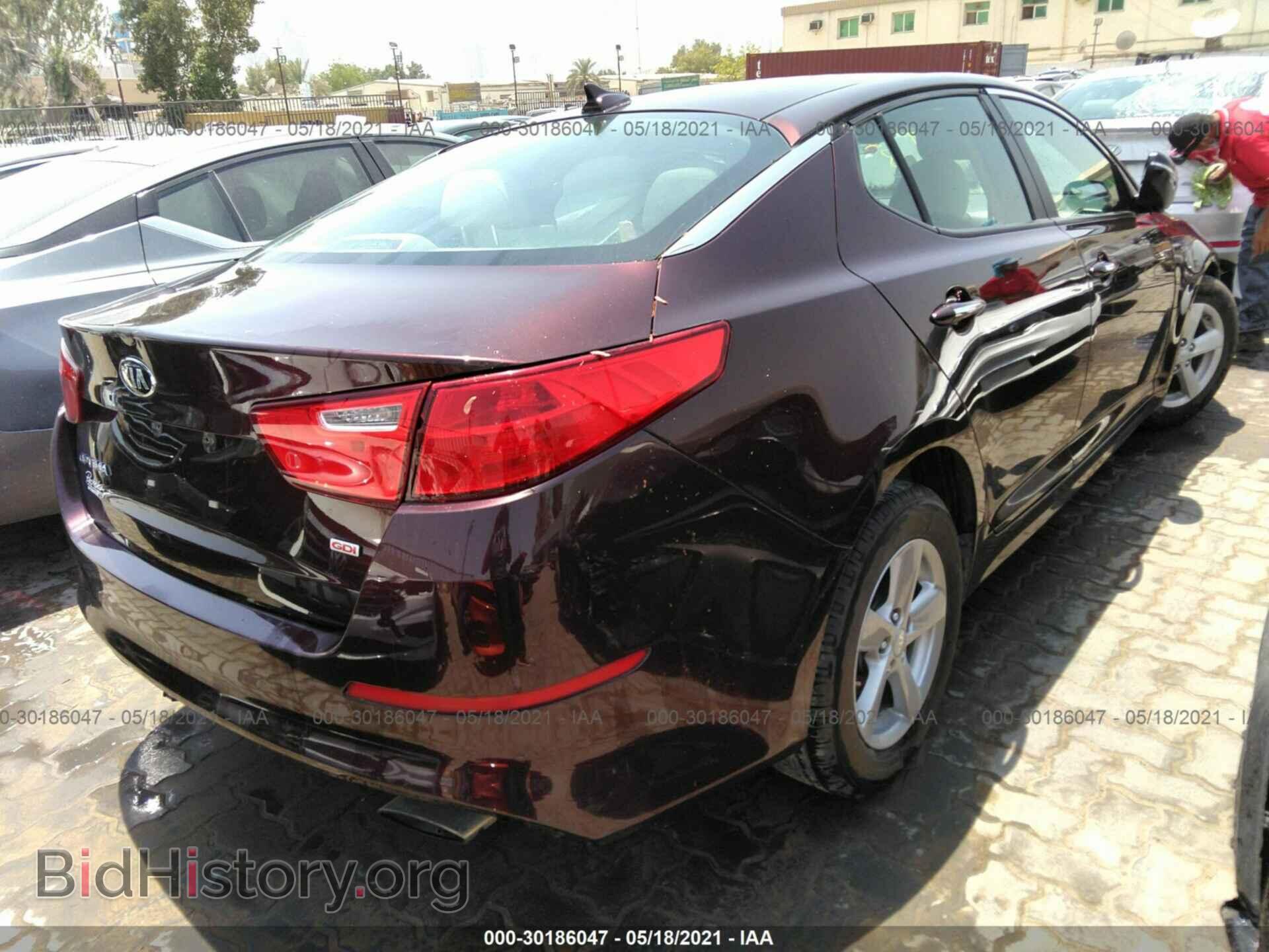 2015 KIA OPTIMA - VIN: 5XXGM4A76FG428166 - Фото 4