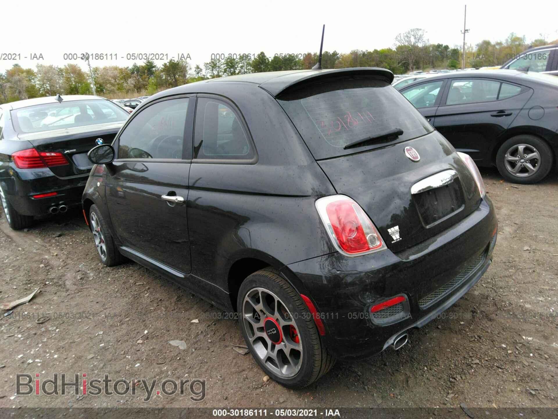 2012 FIAT 500 - VIN: 3C3CFFBR2CT303755 - Фото 3