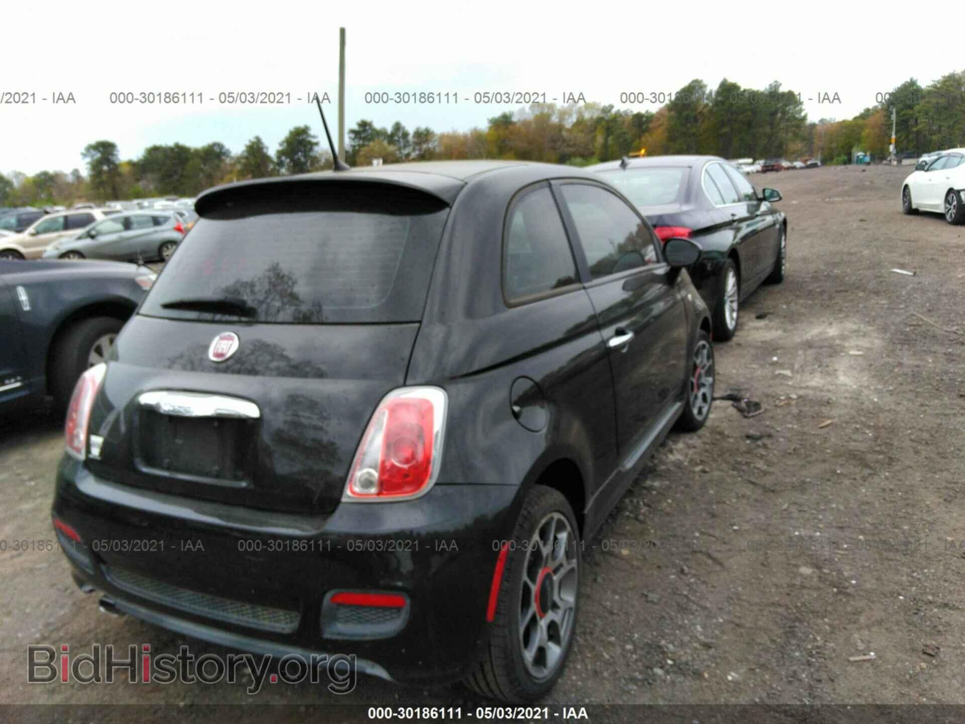 2012 FIAT 500 - VIN: 3C3CFFBR2CT303755 - Фото 4
