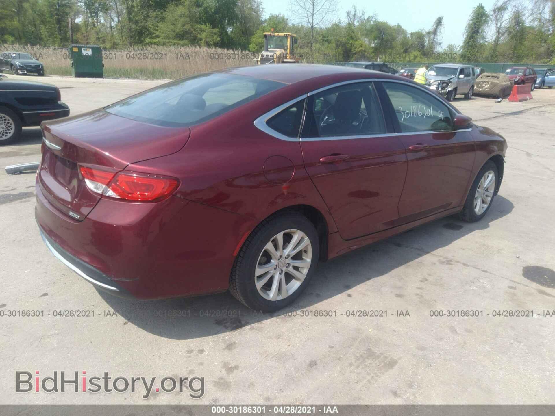 2015 CHRYSLER 200 - VIN: 1C3CCCAB0FN564379 - Фото 4