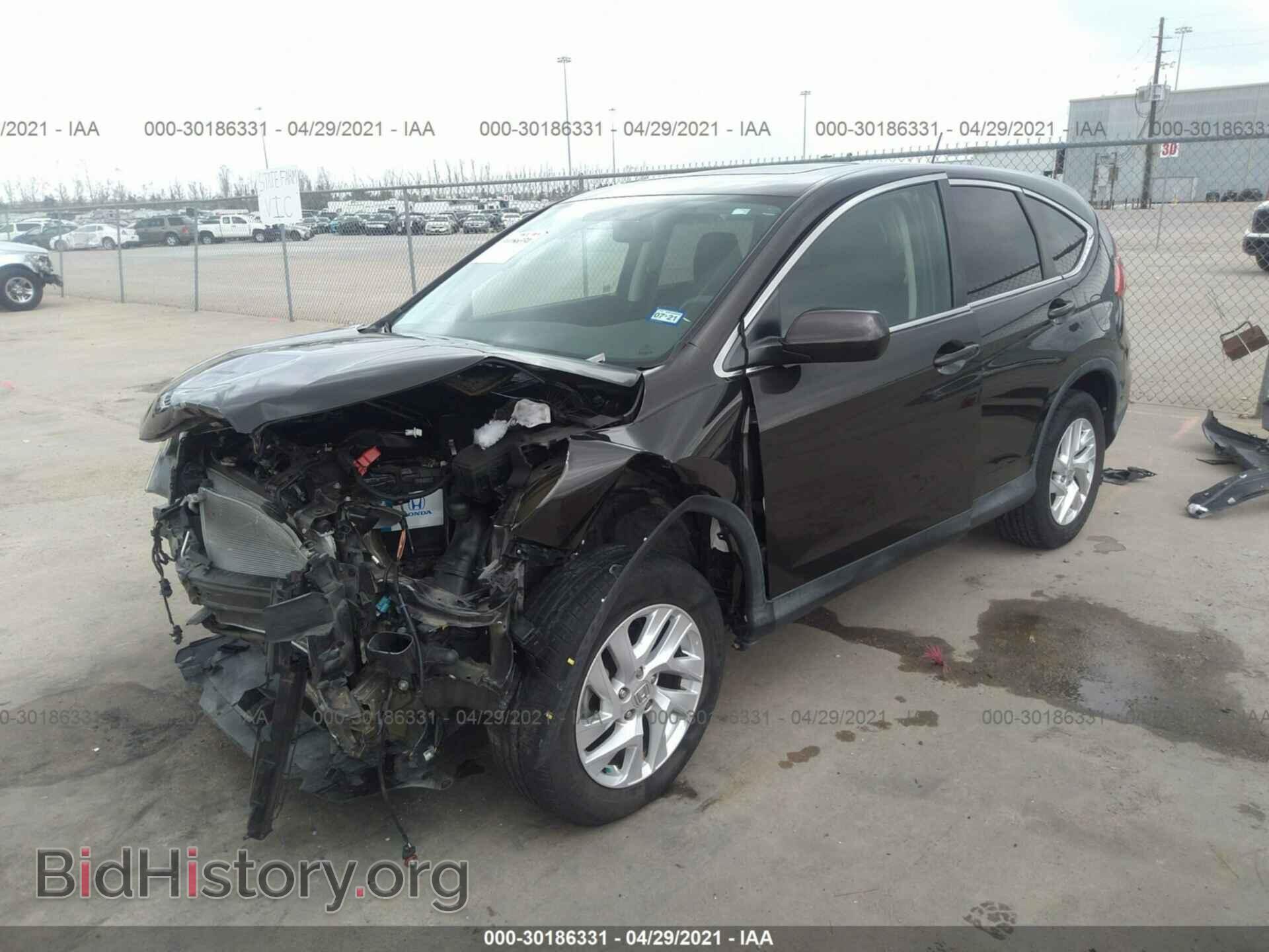 2016 HONDA CR-V - VIN: 2HKRM3H55GH551020 - Фото 2