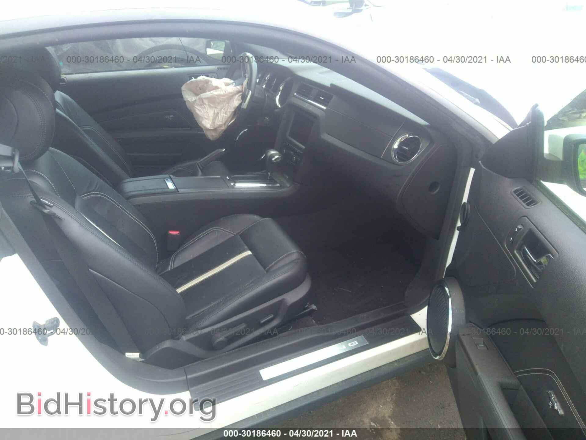 2012 FORD MUSTANG - VIN: 1ZVBP8CF0C5280929 - Фото 5