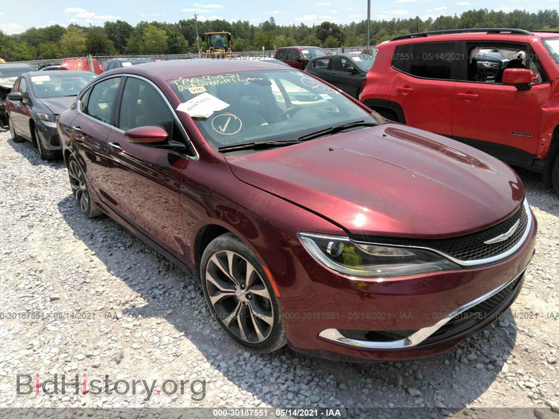Фотография 1C3CCCCB4FN526537 - CHRYSLER 200 2015