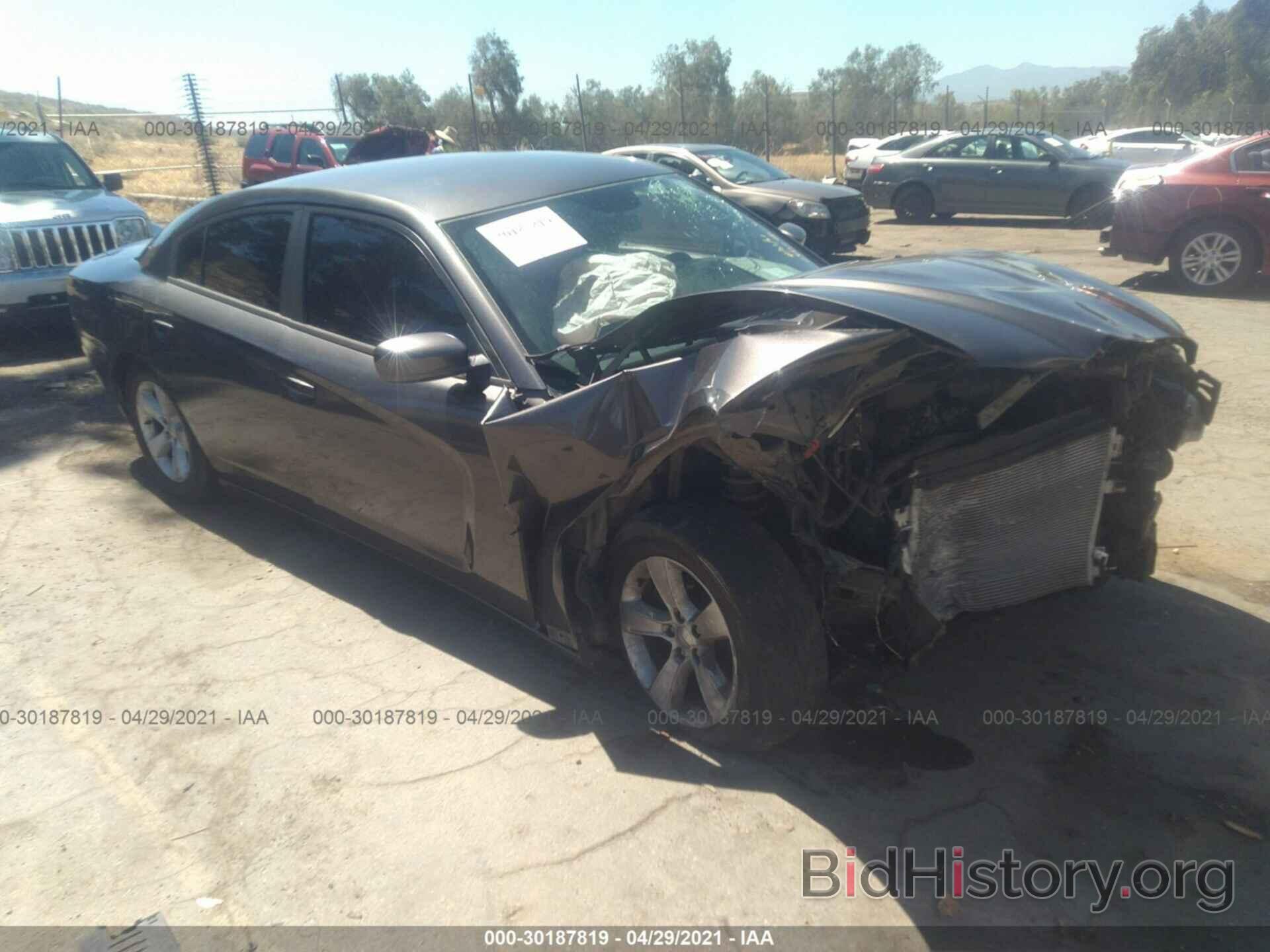 Photo 2C3CDXBG9EH325435 - DODGE CHARGER 2014