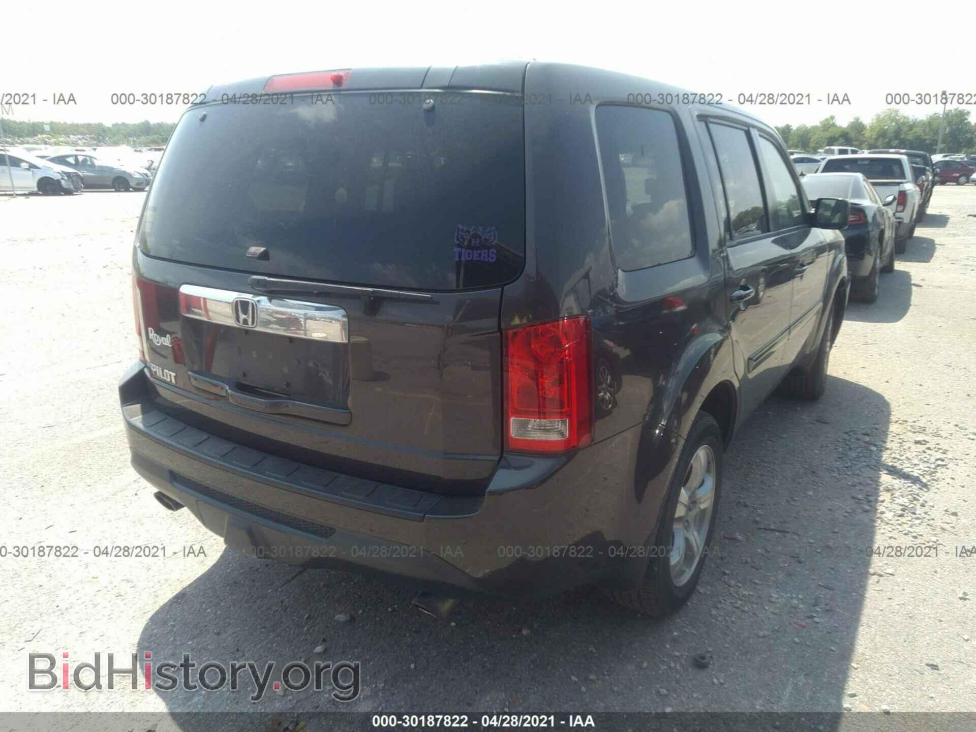 2012 HONDA PILOT - VIN: 5FNYF3H48CB039256 - Фото 4