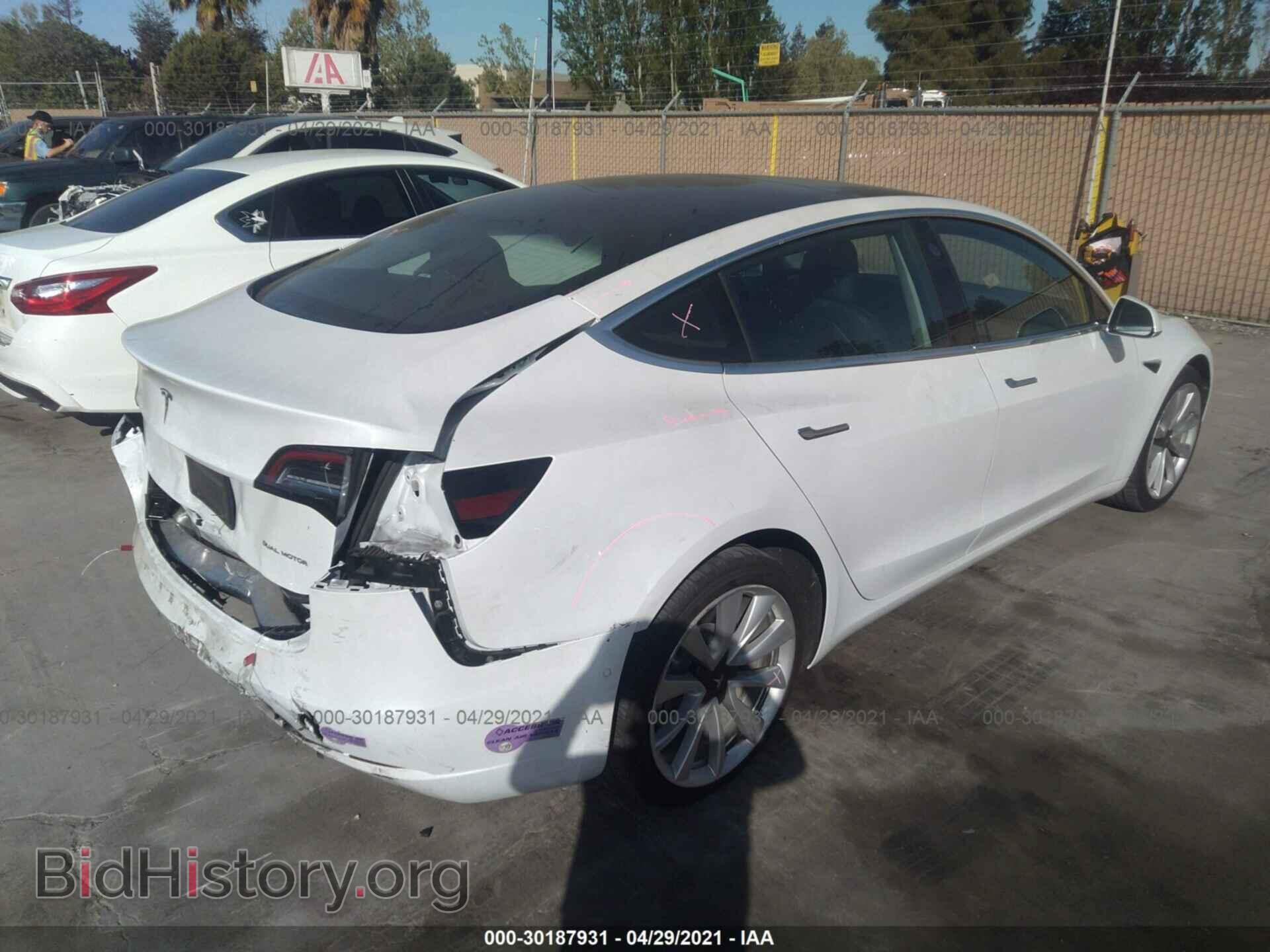 2019 TESLA MODEL 3 - VIN: 5YJ3E1EB3KF512662 - Фото 4