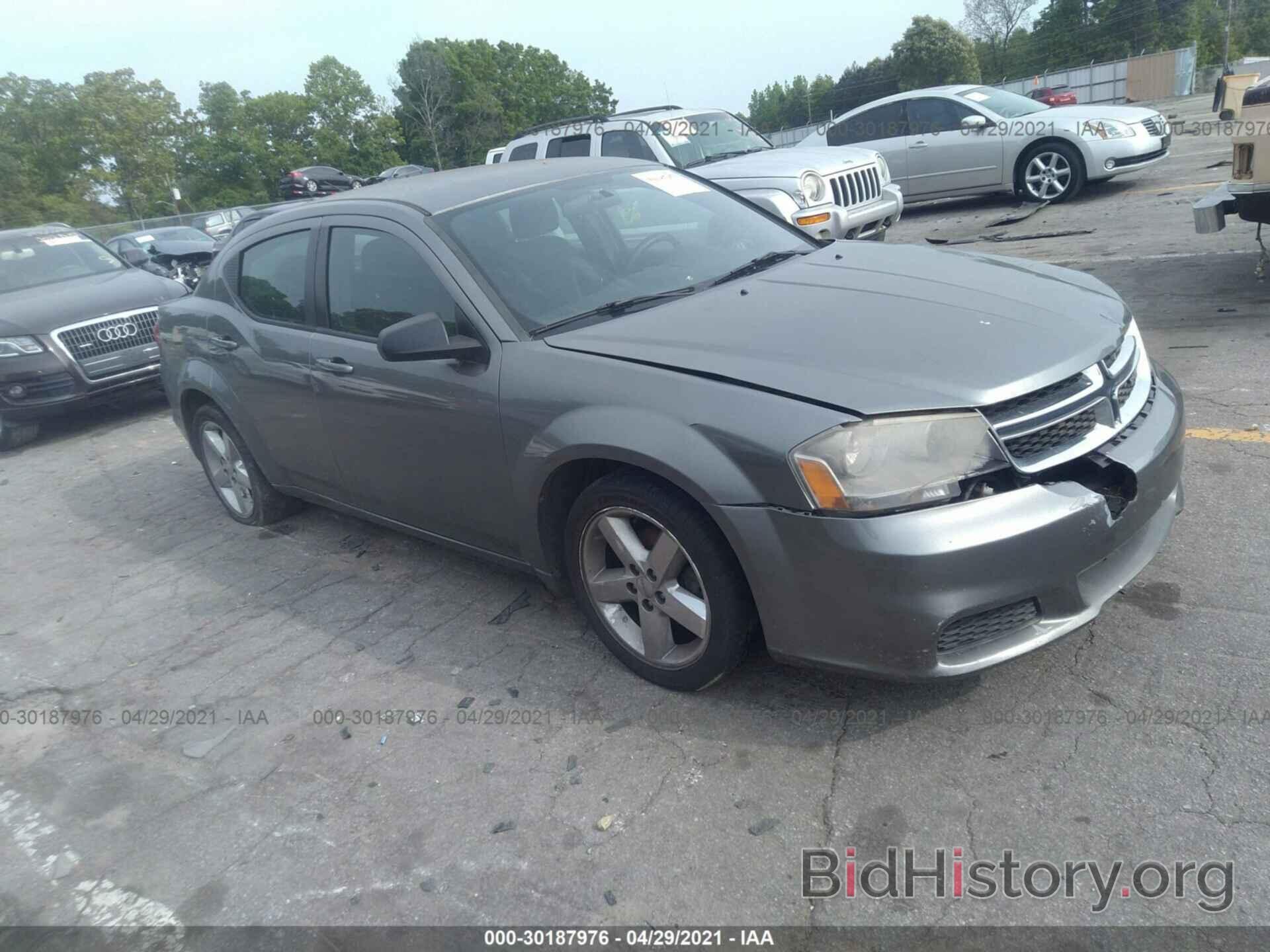 Фотография 1C3CDZAB4CN141378 - DODGE AVENGER 2012