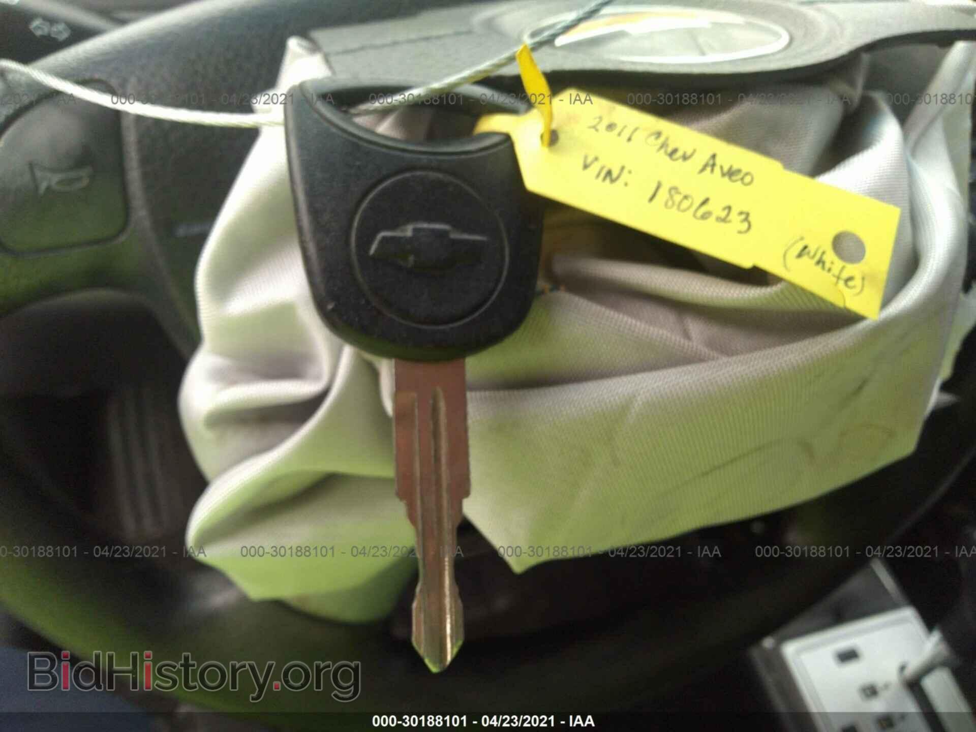 2011 CHEVROLET AVEO - VIN: KL1TD5DE8BB180623 - Фото 11