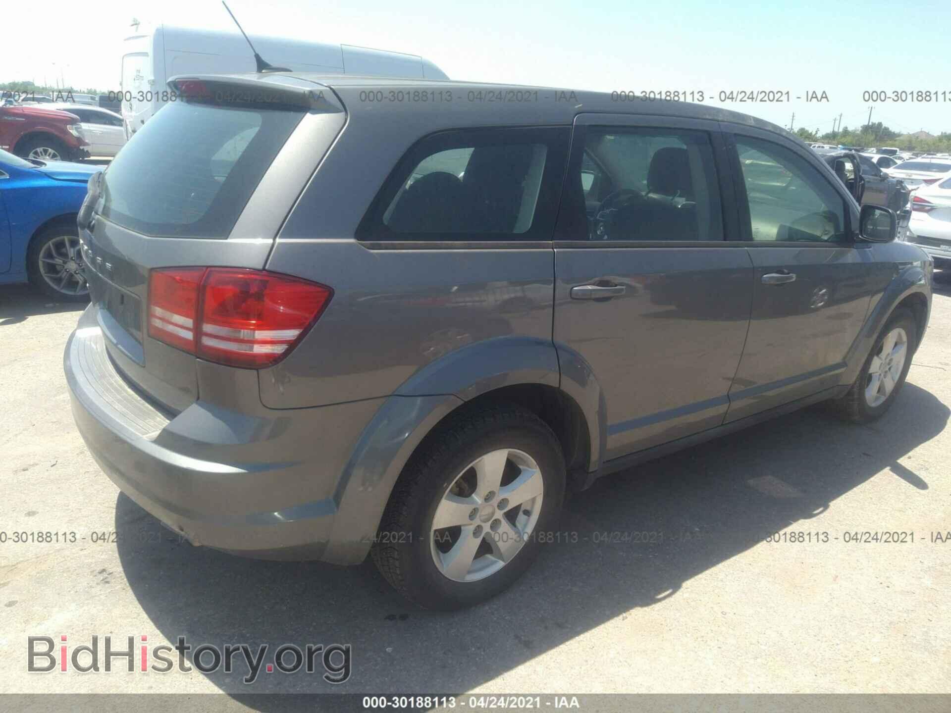 2013 DODGE JOURNEY - VIN: 3C4PDCAB3DT665276 - Фото 4