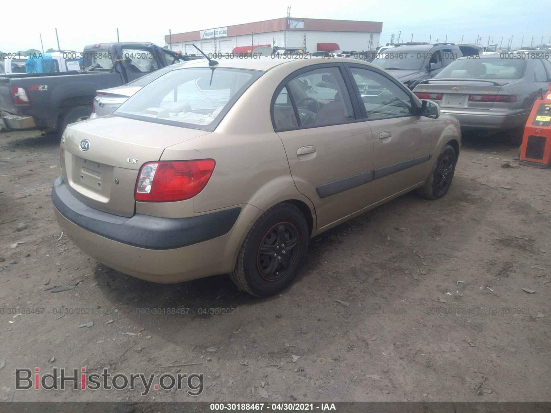 2007 KIA RIO - VIN: KNADE123676230047 - Фото 4
