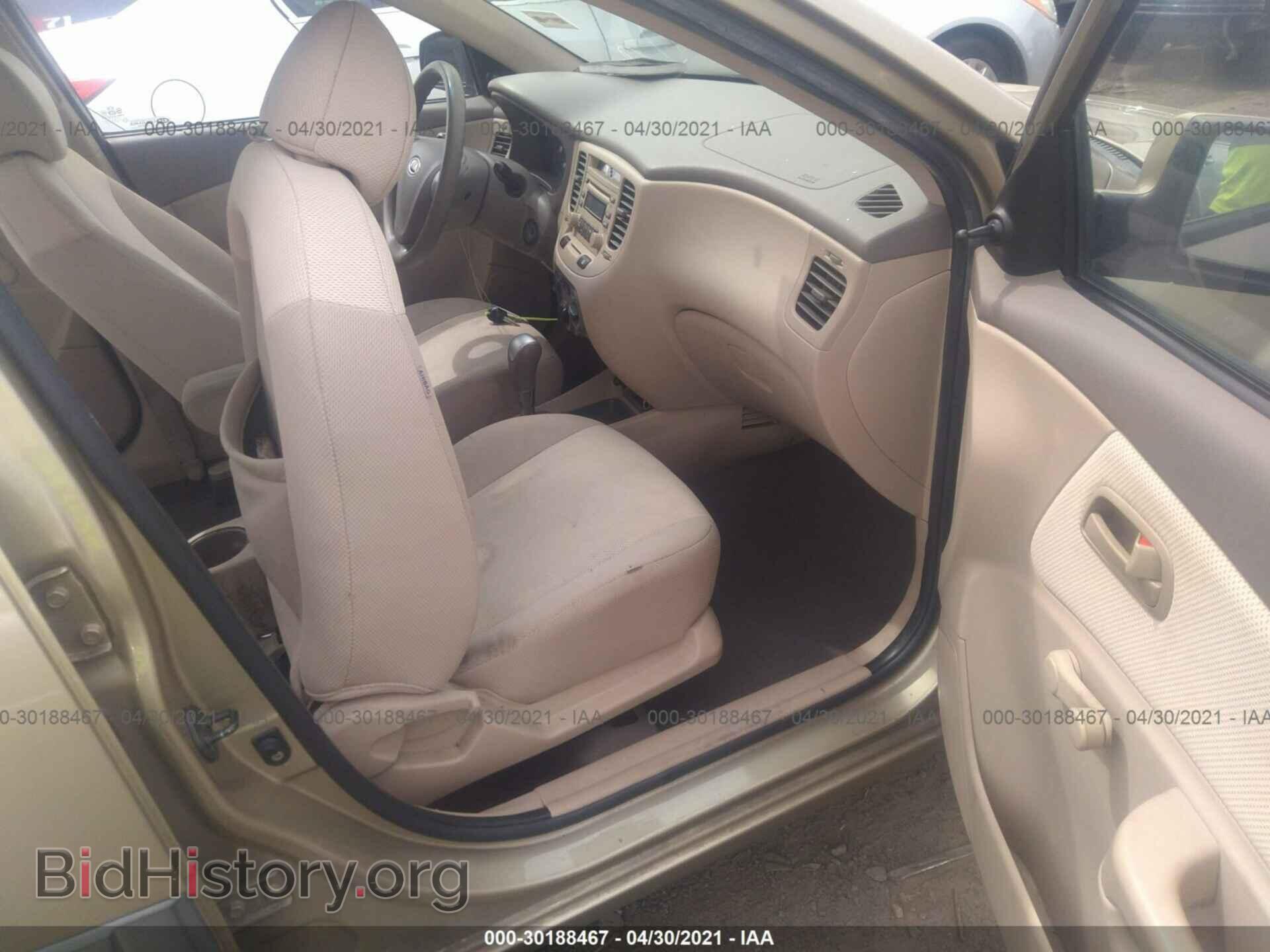 2007 KIA RIO - VIN: KNADE123676230047 - Фото 5