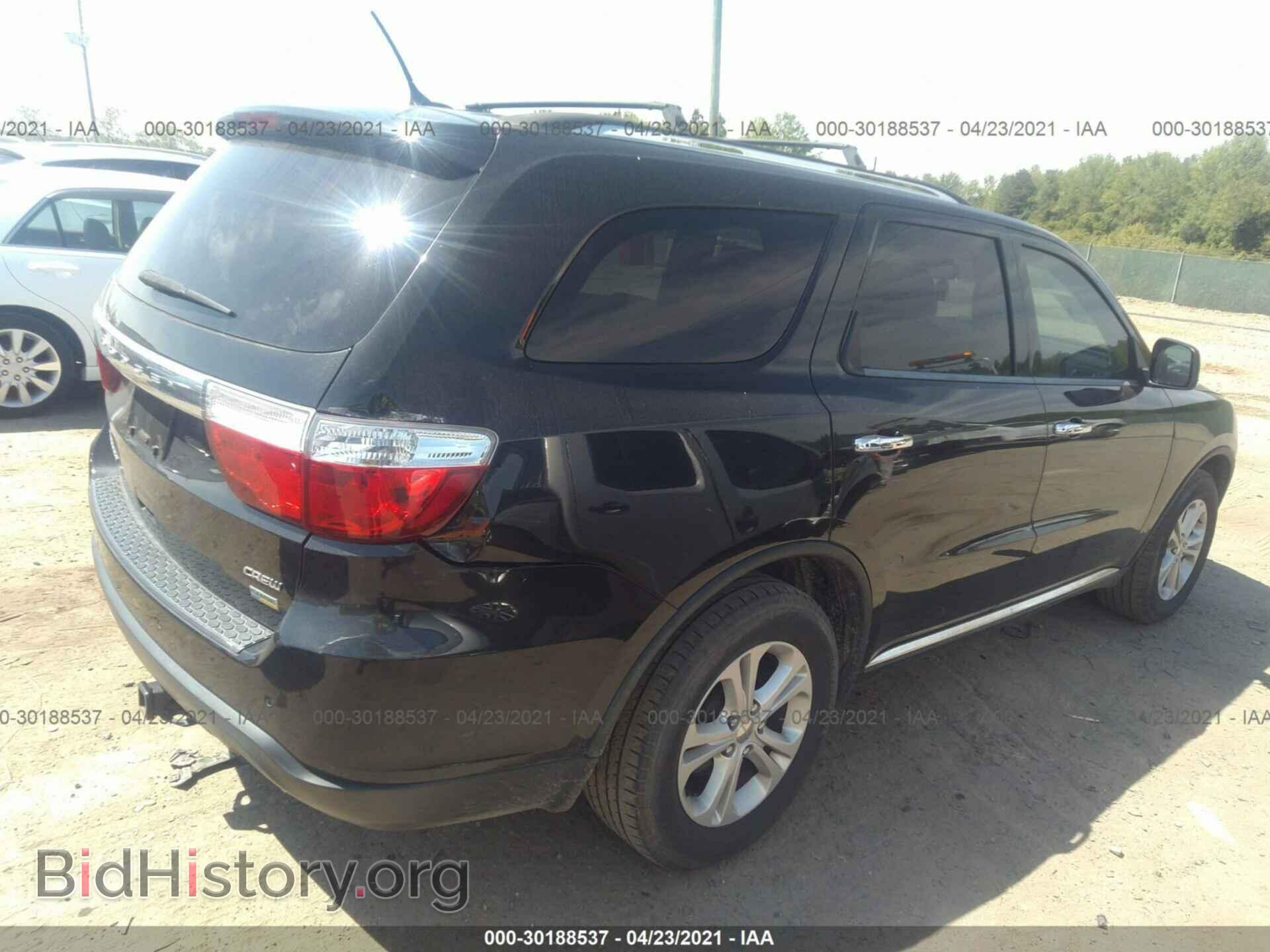 2013 DODGE DURANGO - VIN: 1C4RDHDG9DC700461 - Photo 4