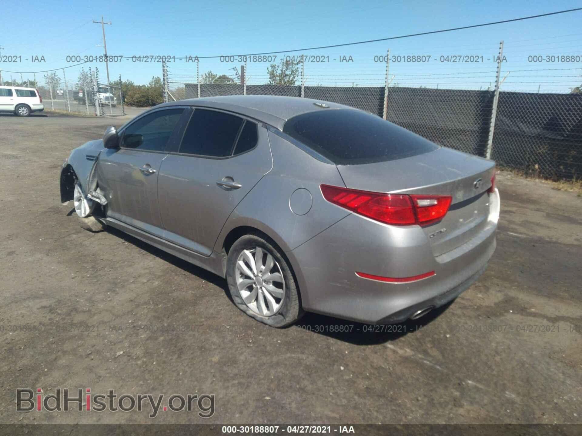 2014 KIA OPTIMA - VIN: 5XXGN4A7XEG271012 - Фото 3