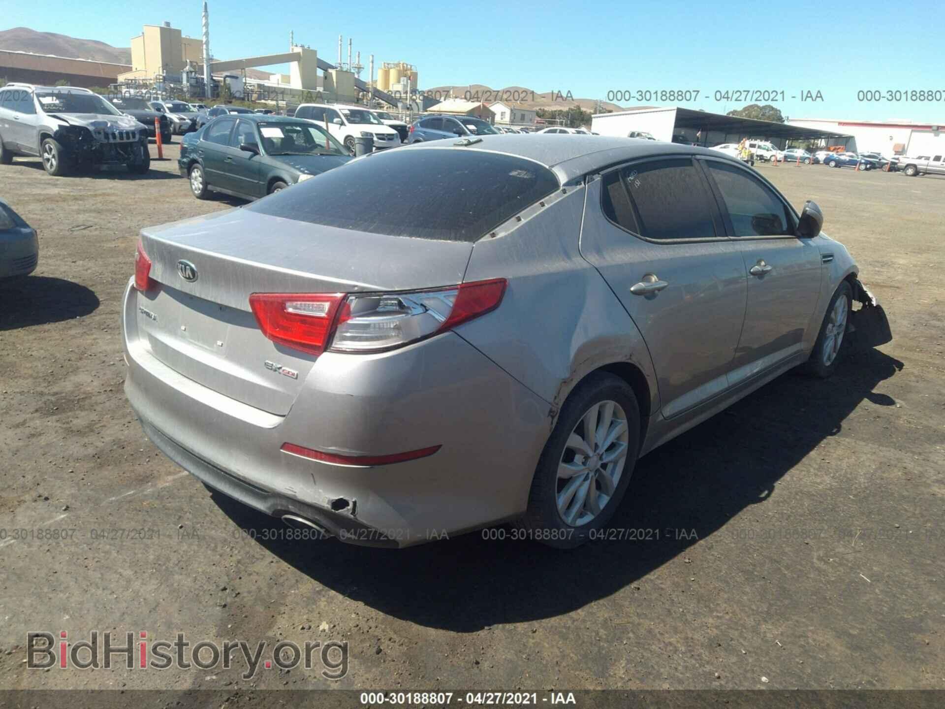2014 KIA OPTIMA - VIN: 5XXGN4A7XEG271012 - Фото 4