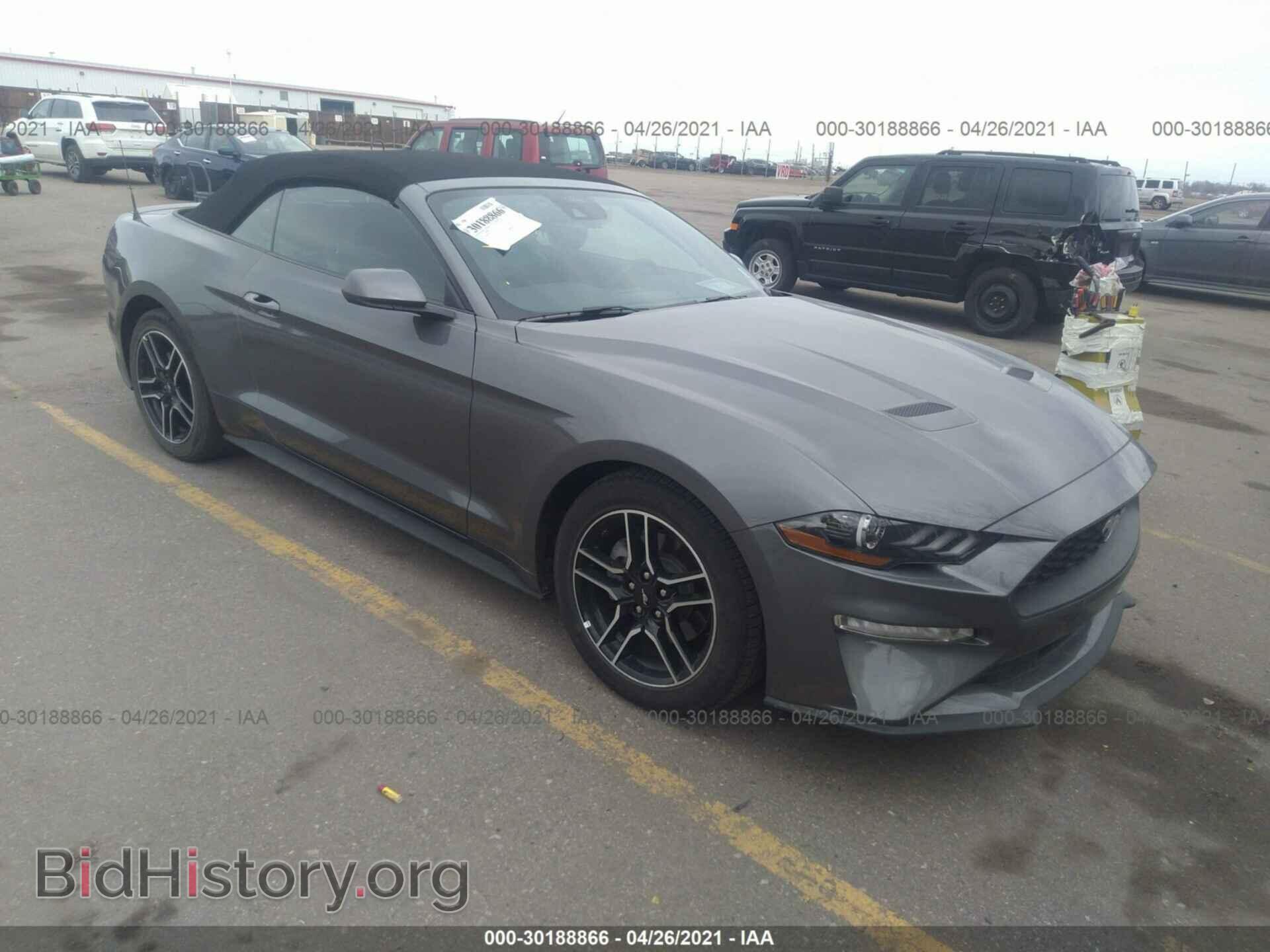 Фотография 1FATP8UH5M5100312 - FORD MUSTANG 2021