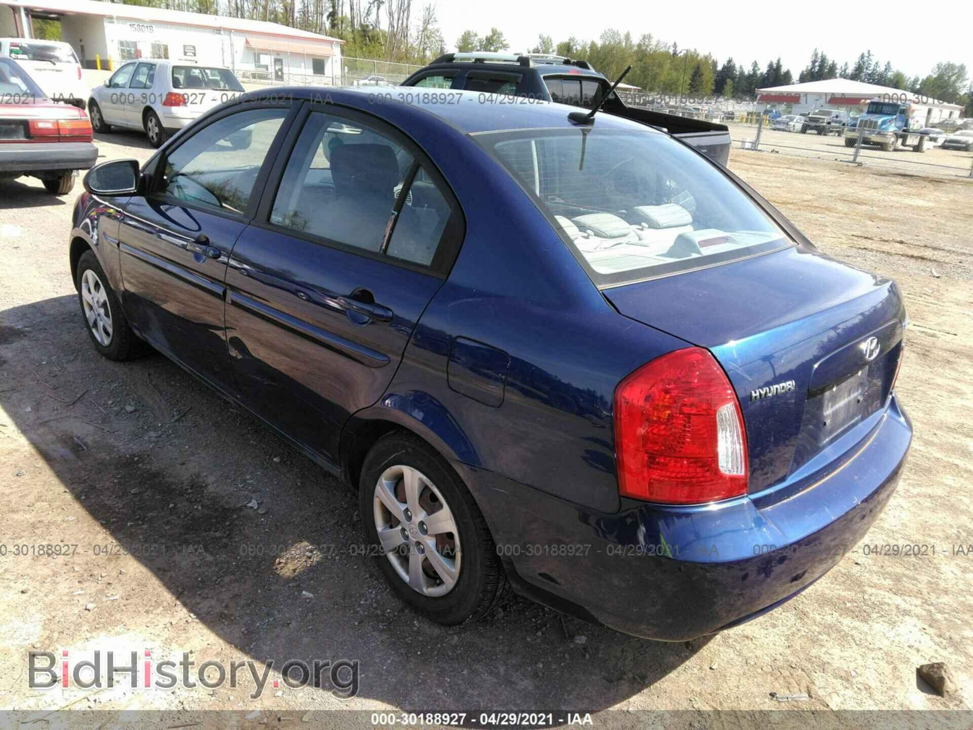 2009 HYUNDAI ACCENT - VIN: KMHCN46C09U304826 - Фото 3
