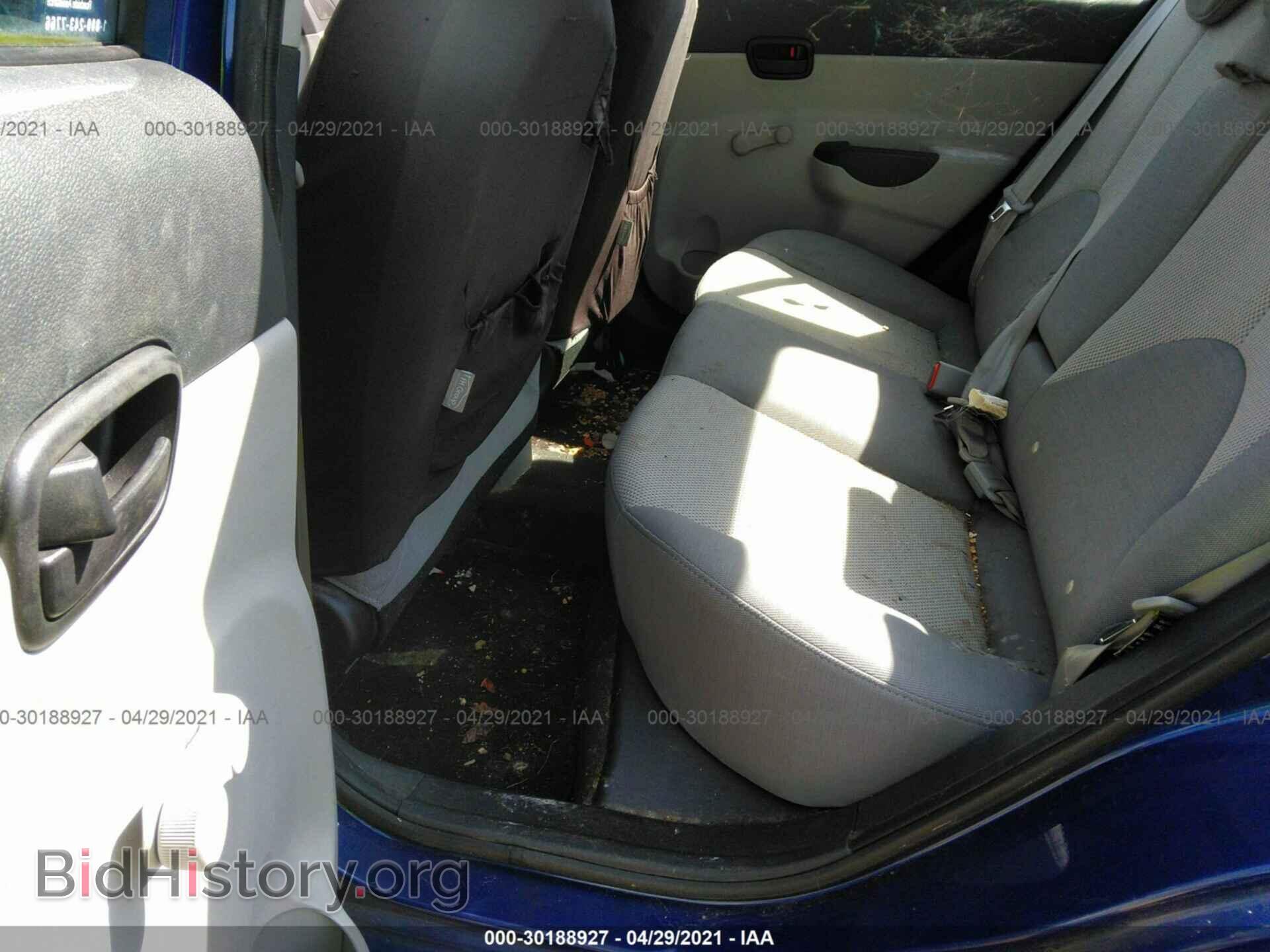 2009 HYUNDAI ACCENT - VIN: KMHCN46C09U304826 - Фото 8