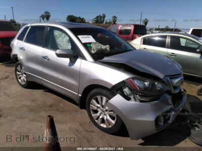 2010 Acura RDX Tech PKG, silver — VIN 5J8TB2H53AA003443, IAAI