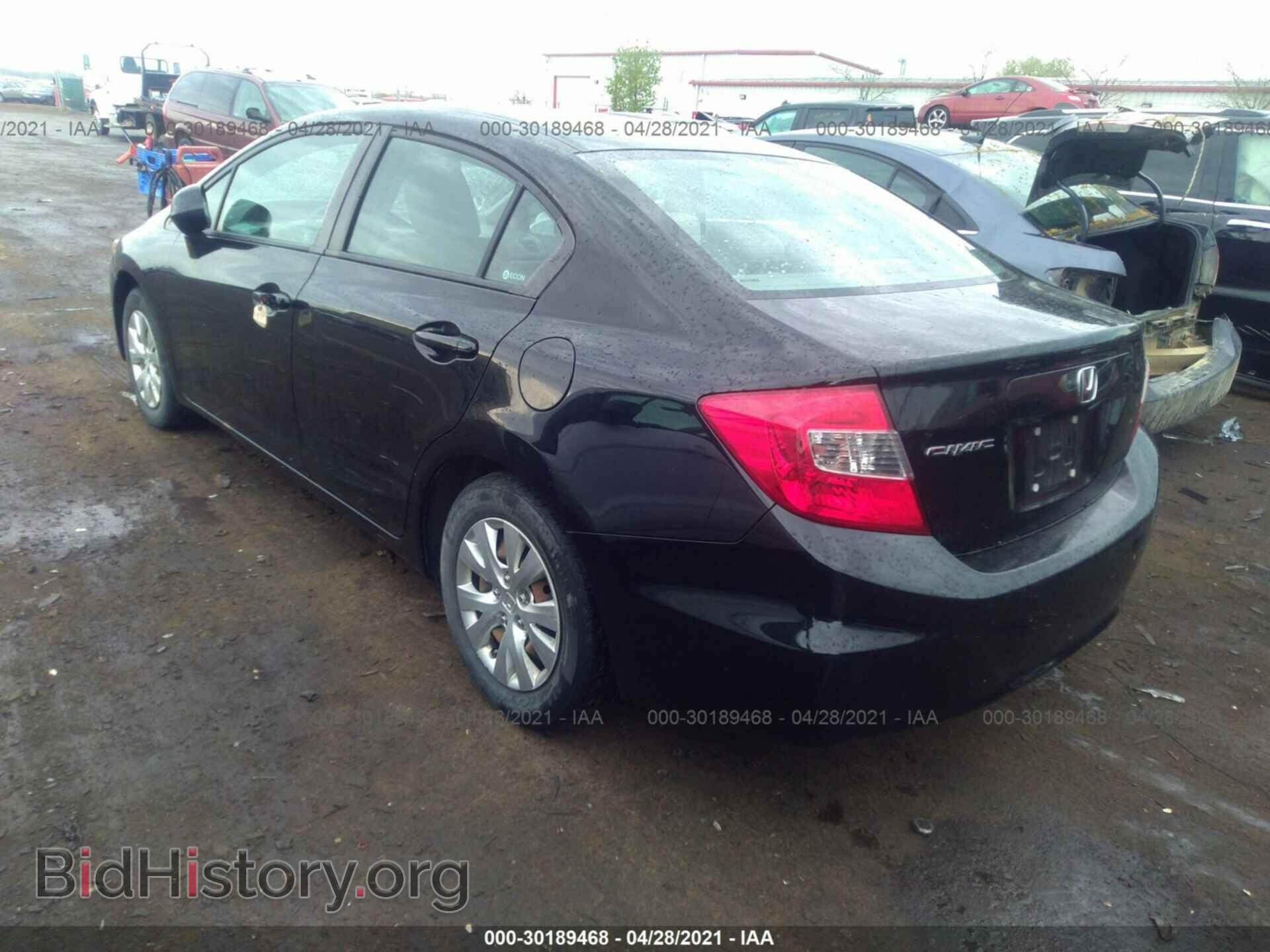 2012 HONDA CIVIC SDN - VIN: 19XFB2F53CE011508 - Фото 3