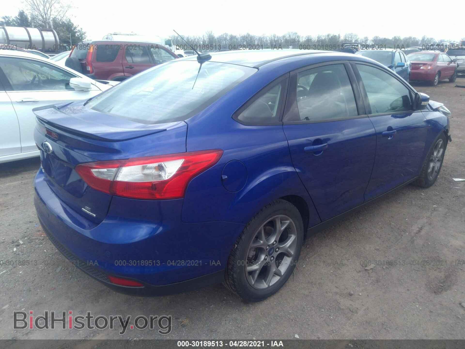 2013 FORD FOCUS - VIN: 1FADP3F24DL130509 - Фото 4